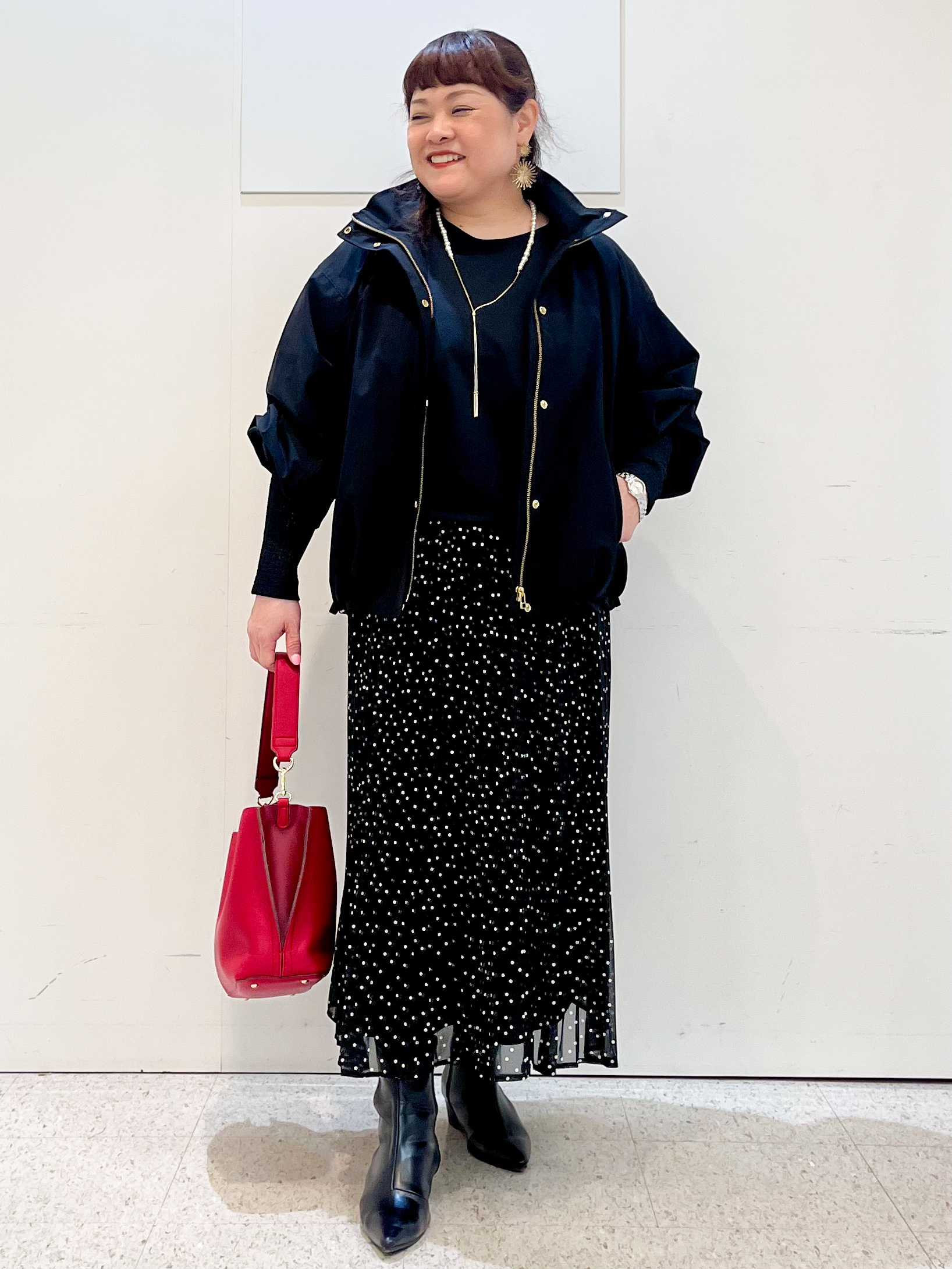 kimmyさんの「Reflect｜【UVカット／接触冷感／吸水速乾】ギャザースリーブカットソー」を使ったコーディネート