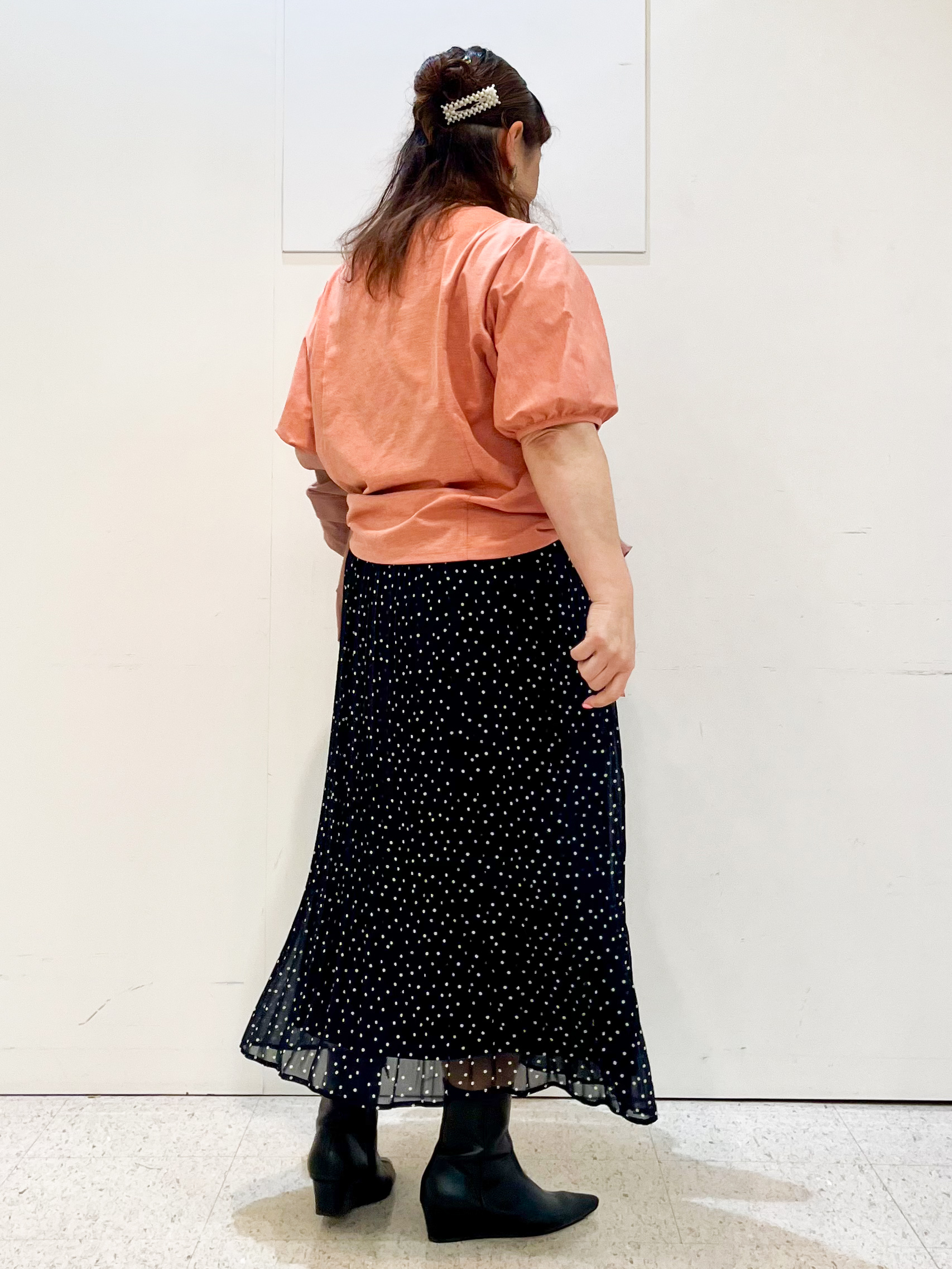 kimmyさんの「Reflect｜【UVカット／接触冷感／吸水速乾】ギャザースリーブカットソー」を使ったコーディネート