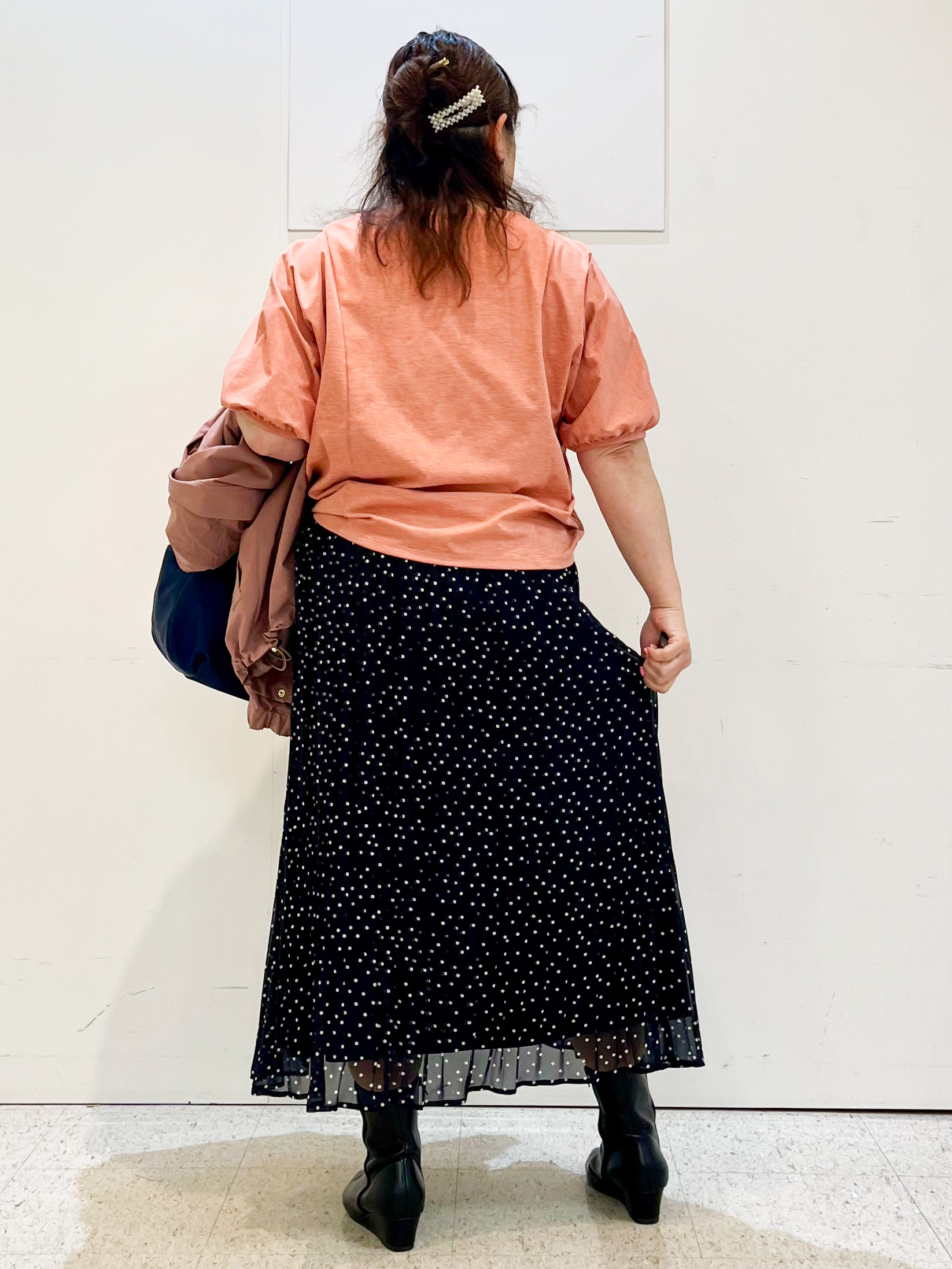 kimmyさんの「Reflect｜【UVカット／接触冷感／吸水速乾】ギャザースリーブカットソー」を使ったコーディネート