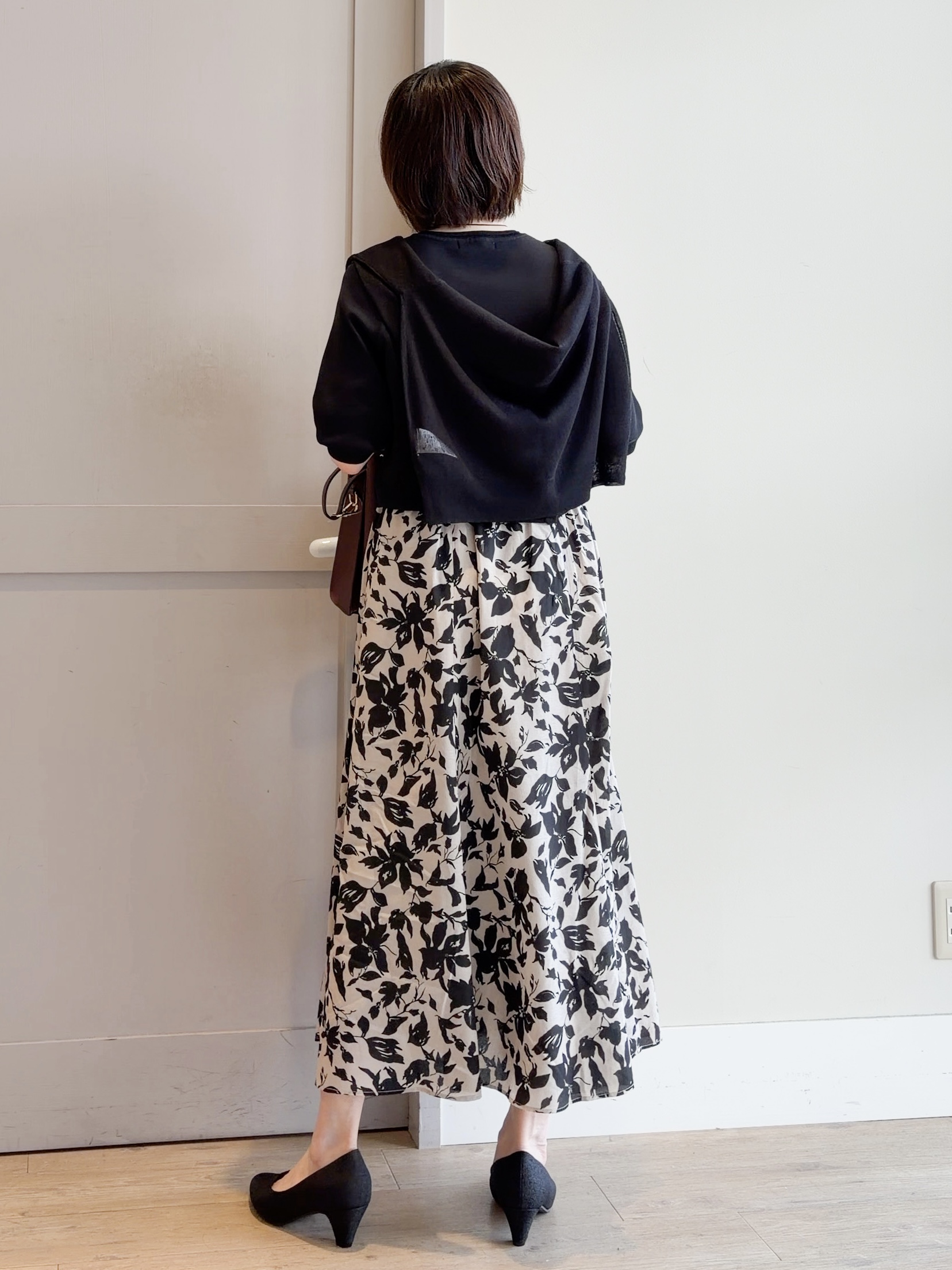 yamakoさんの「grove｜高評価！【洗える／名品】大人の透け感、シアーカーディガン」を使ったコーディネート