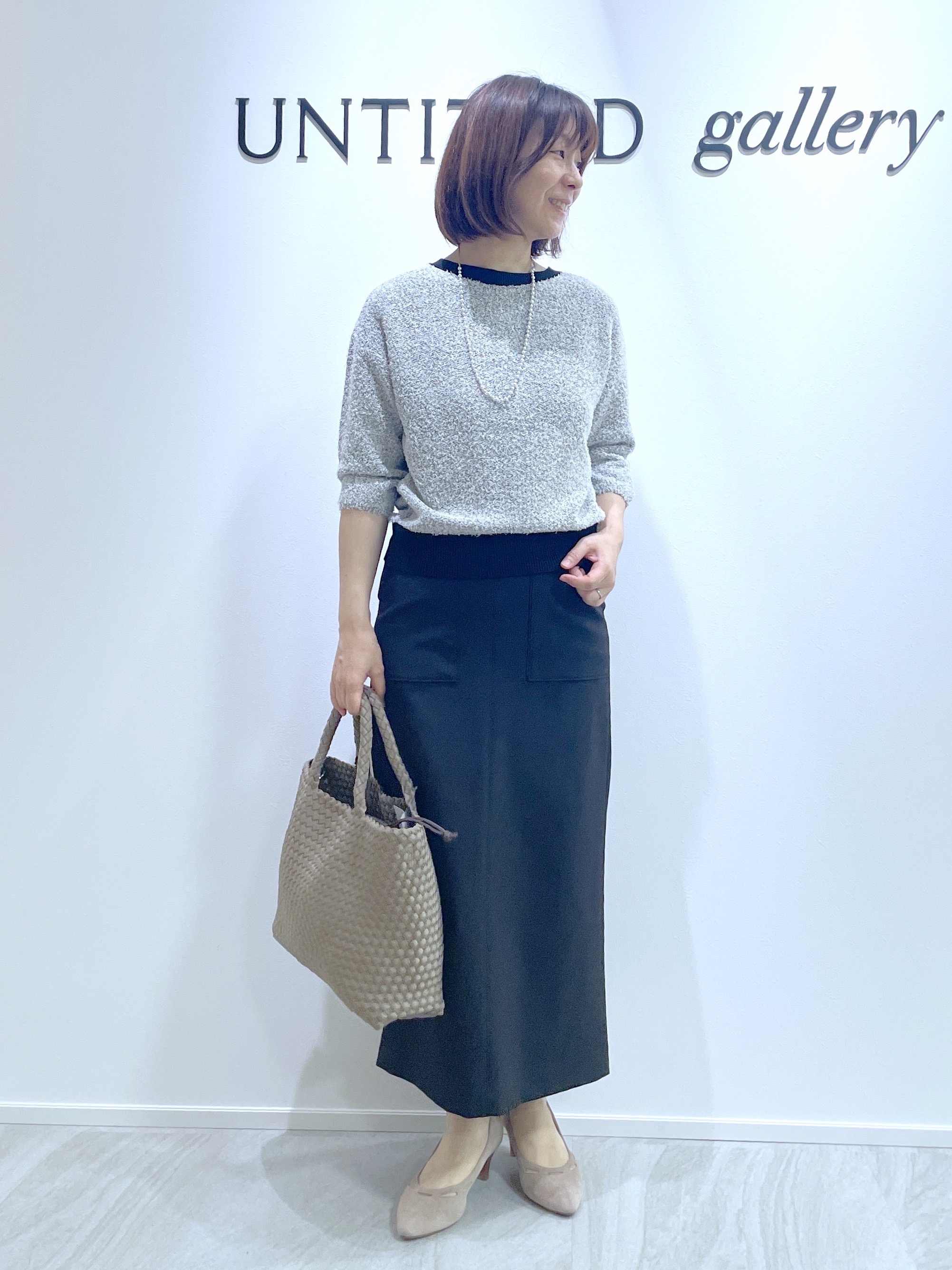 hanaさんの「UNTITLED｜【前後2WAY】コットン混カールプルオーバー」を使ったコーディネート