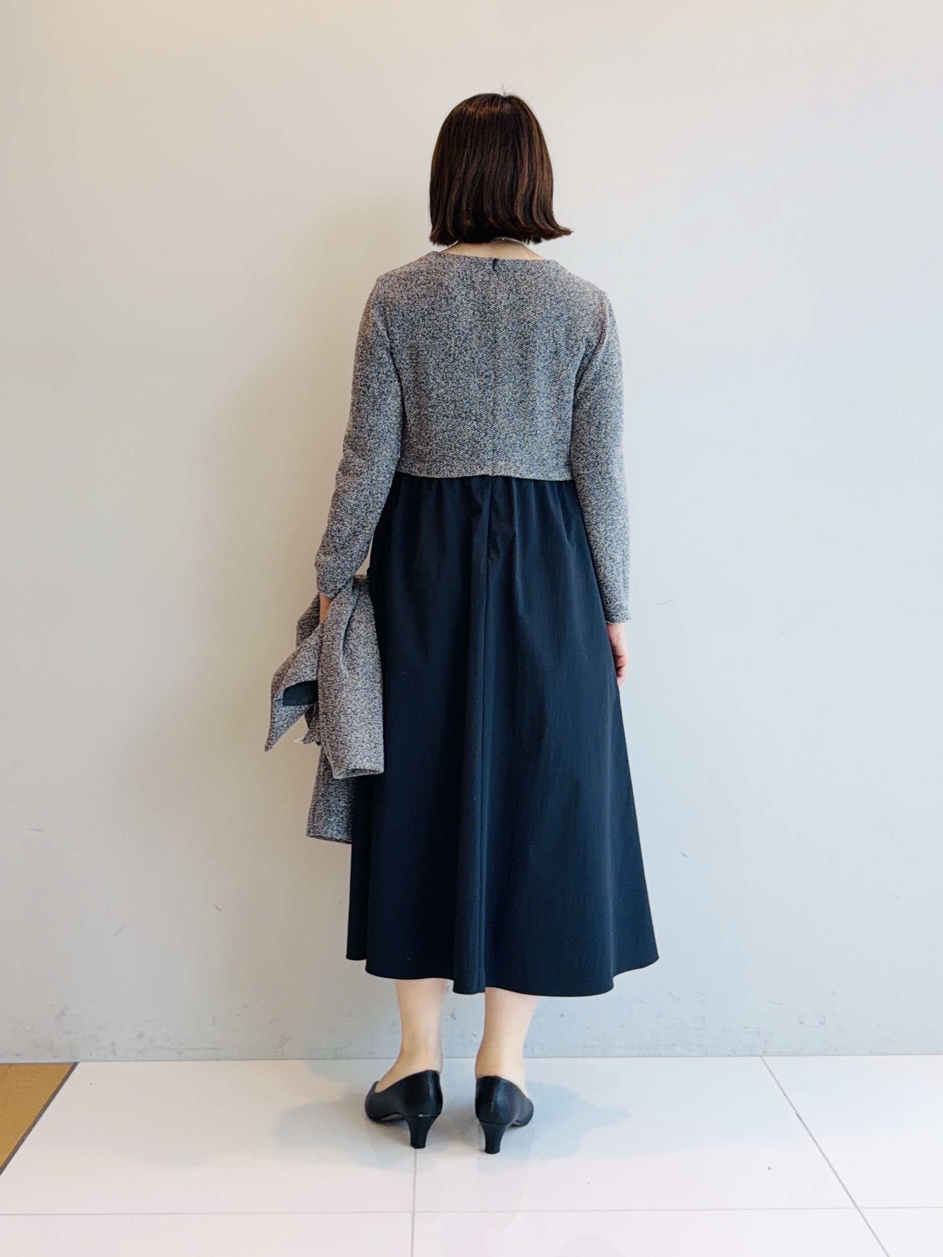 murayamaさんの「INDIVI｜【ラム革／美脚／通勤】レザーパンプス」を使ったコーディネート