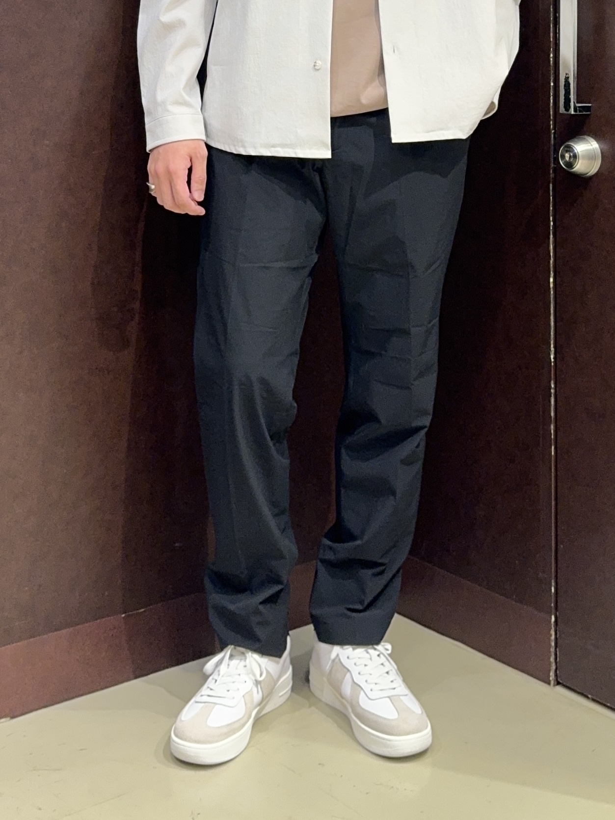 shuheiさんの「TAKEO KIKUCHI｜【撥水・洗える・シワになりにくい】 リランチェ（R） シャツ」を使ったコーディネート