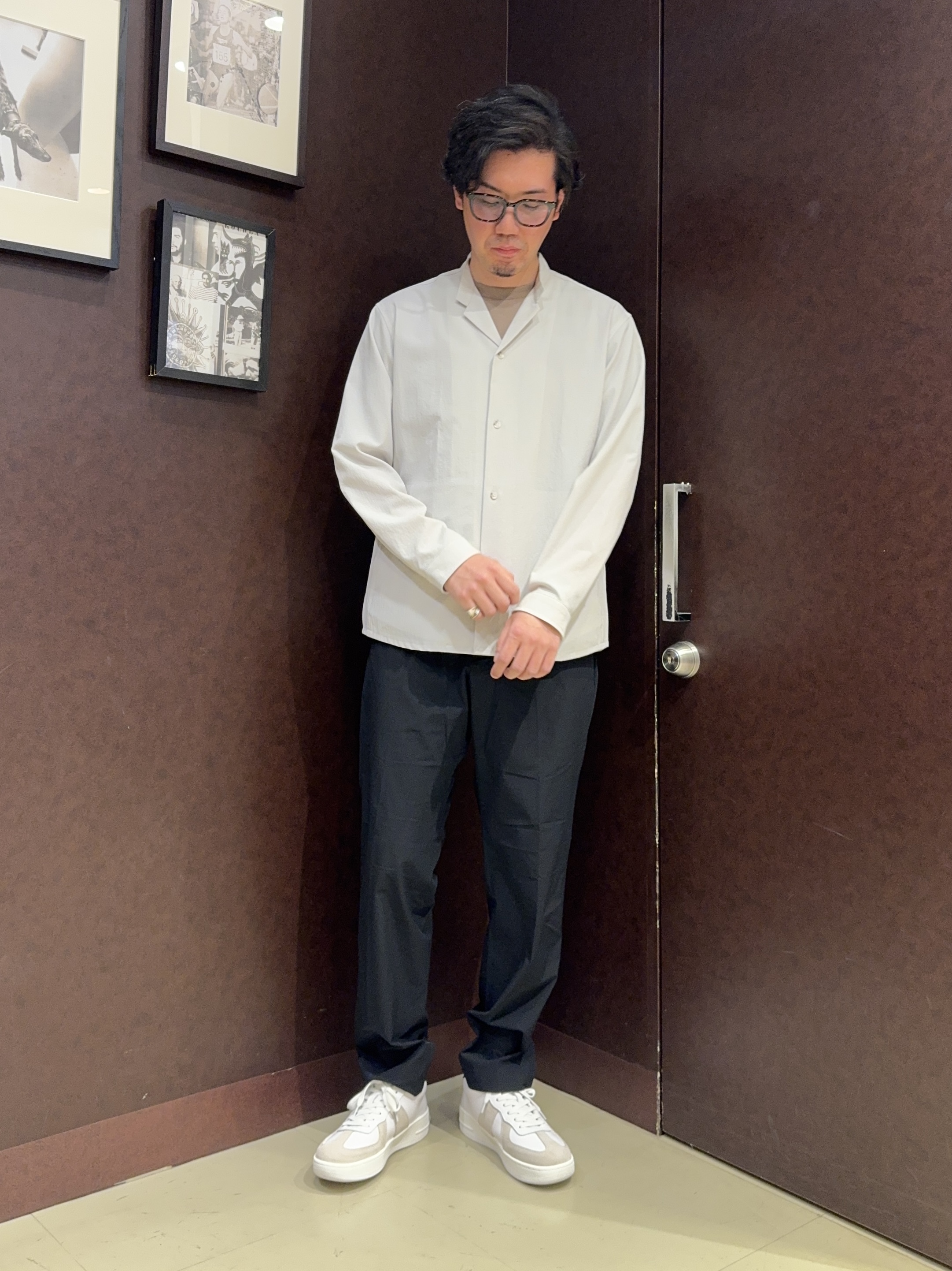 shuheiさんの「TAKEO KIKUCHI｜【撥水・洗える・シワになりにくい】 リランチェ（R） シャツ」を使ったコーディネート