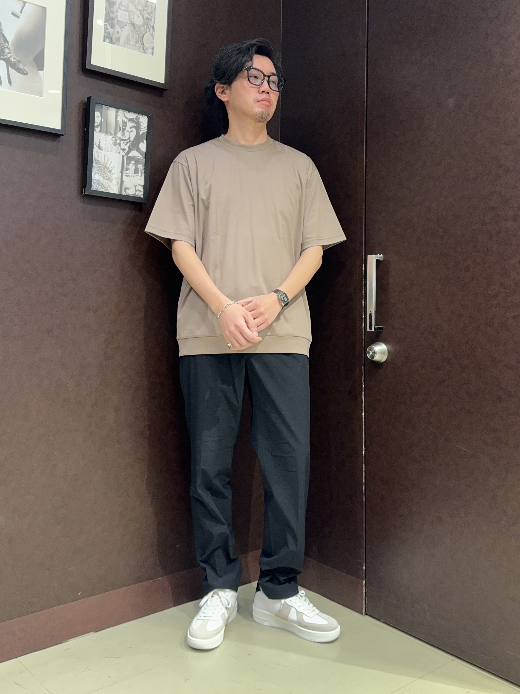 shuheiさんの「TAKEO KIKUCHI｜【撥水・洗える・シワになりにくい】 リランチェ（R） シャツ」を使ったコーディネート