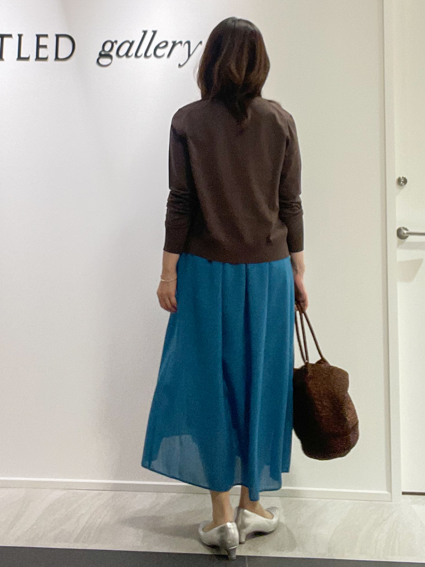 めいさんの「UNTITLED｜【すっきり秋羽織り/前開きボタン】ドライタッチ5分袖カーディガン」を使ったコーディネート