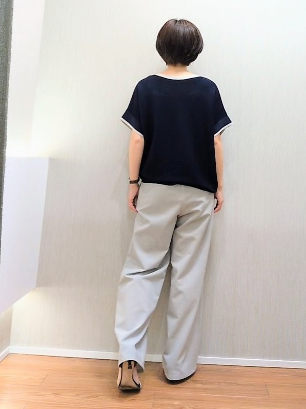 ミズタさんの「UNTITLED｜【セットアップ可/接触冷感/吸水速乾】リラックスワイドパンツ」を使ったコーディネート