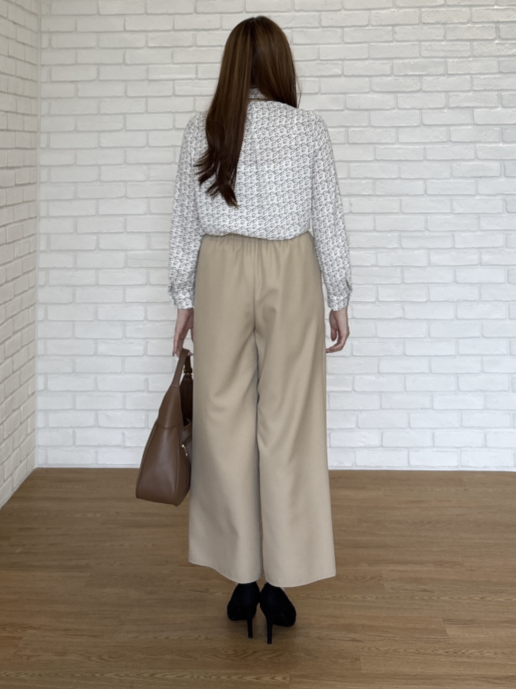 sayaさんの「COUP DE CHANCE｜【手洗い可／日本製】リラクシーワイドパンツ」を使ったコーディネート