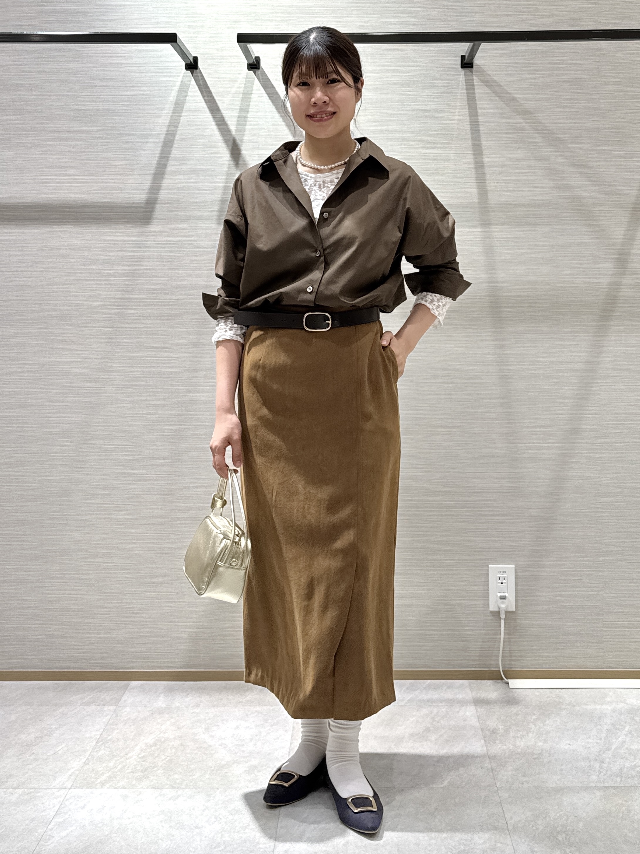 nanaさんの「UNTITLED｜コットンドルマンシャツ」を使ったコーディネート