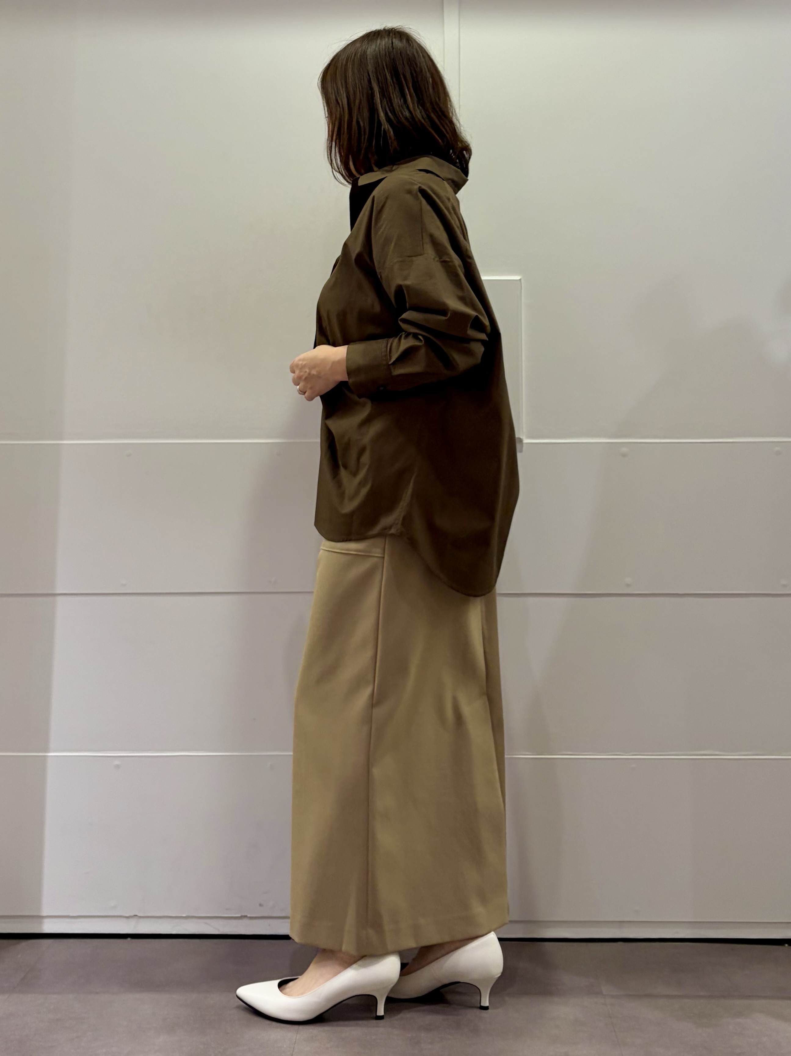 TOKOさんの「UNTITLED｜コットンドルマンシャツ」を使ったコーディネート