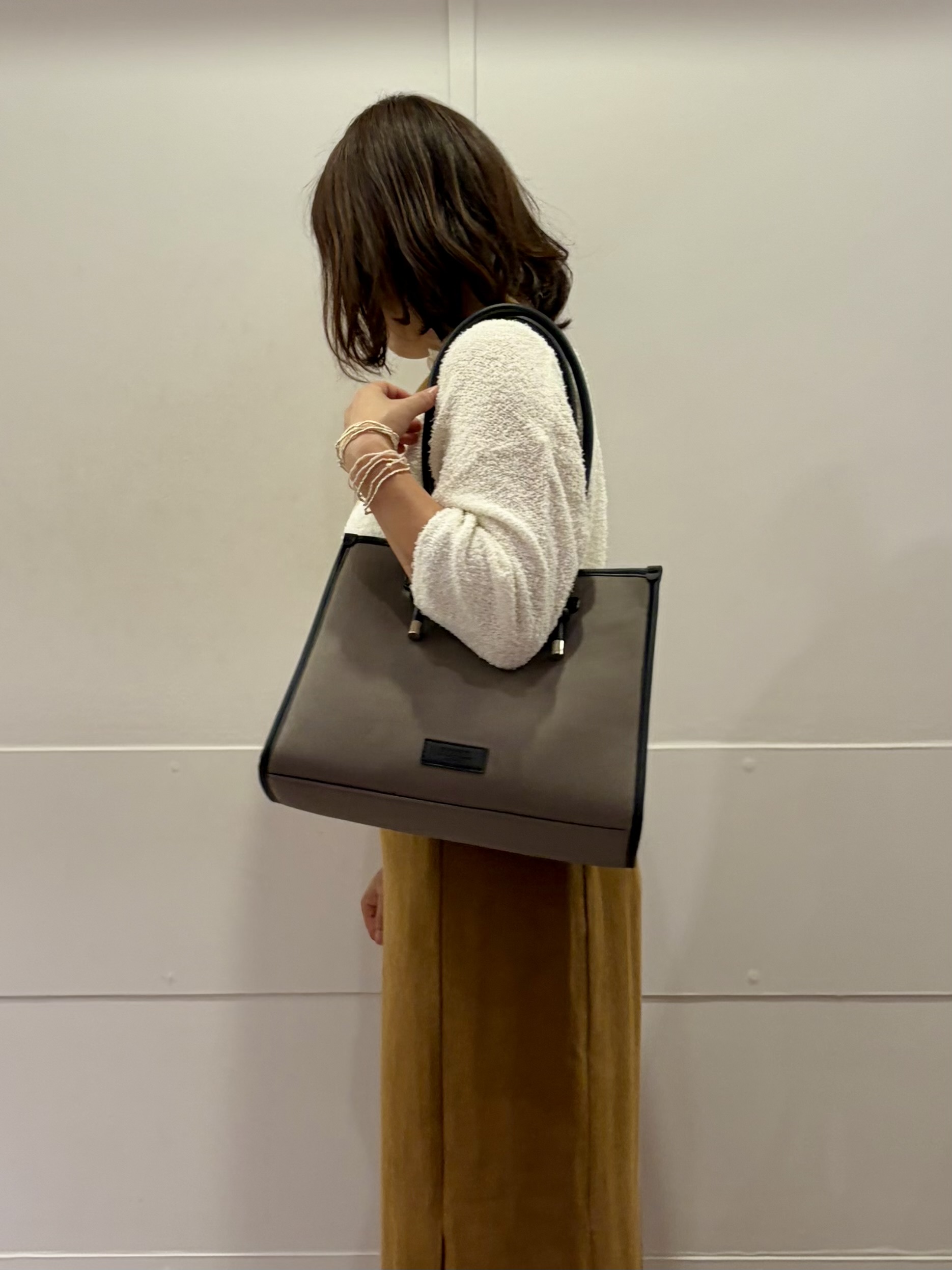 TOKOさんの「UNTITLED｜【ジャケットライク/前後2WAY】コットン混カールプルオーバー」を使ったコーディネート