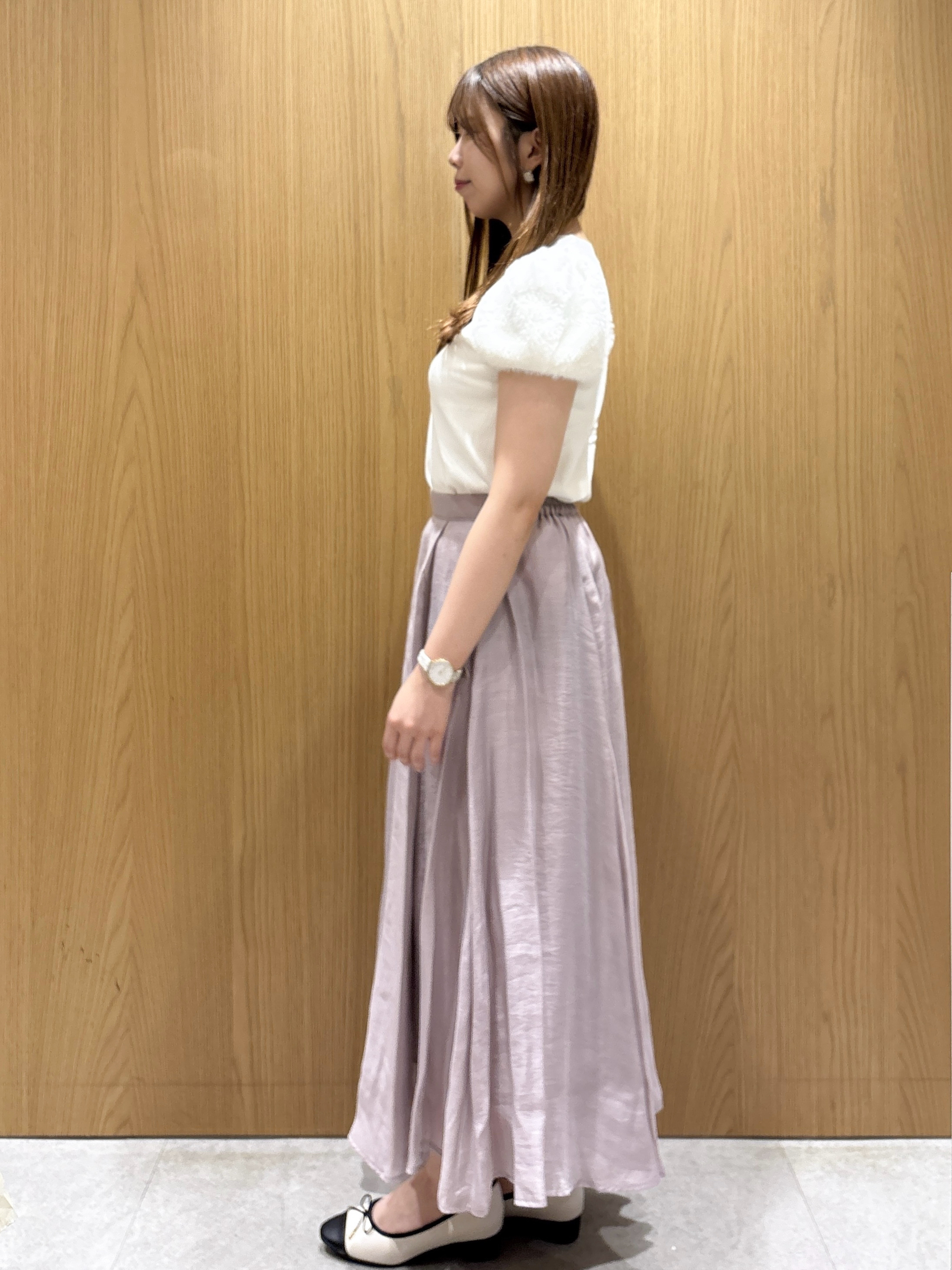 ゆいさんの「index｜フェザースリーブニット【洗濯機OK】」を使ったコーディネート