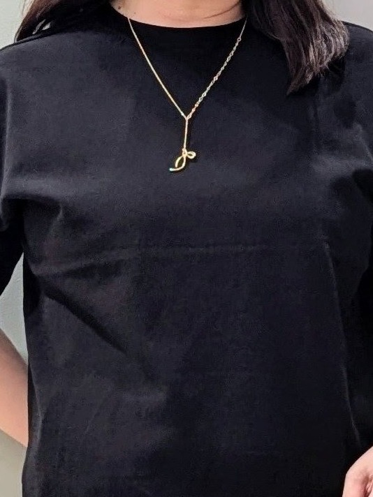 チグ♪さんの「grove｜【ひんやり・UVカット・洗濯機◎】Tシャツ感覚で着られるコットン混ニット」を使ったコーディネート