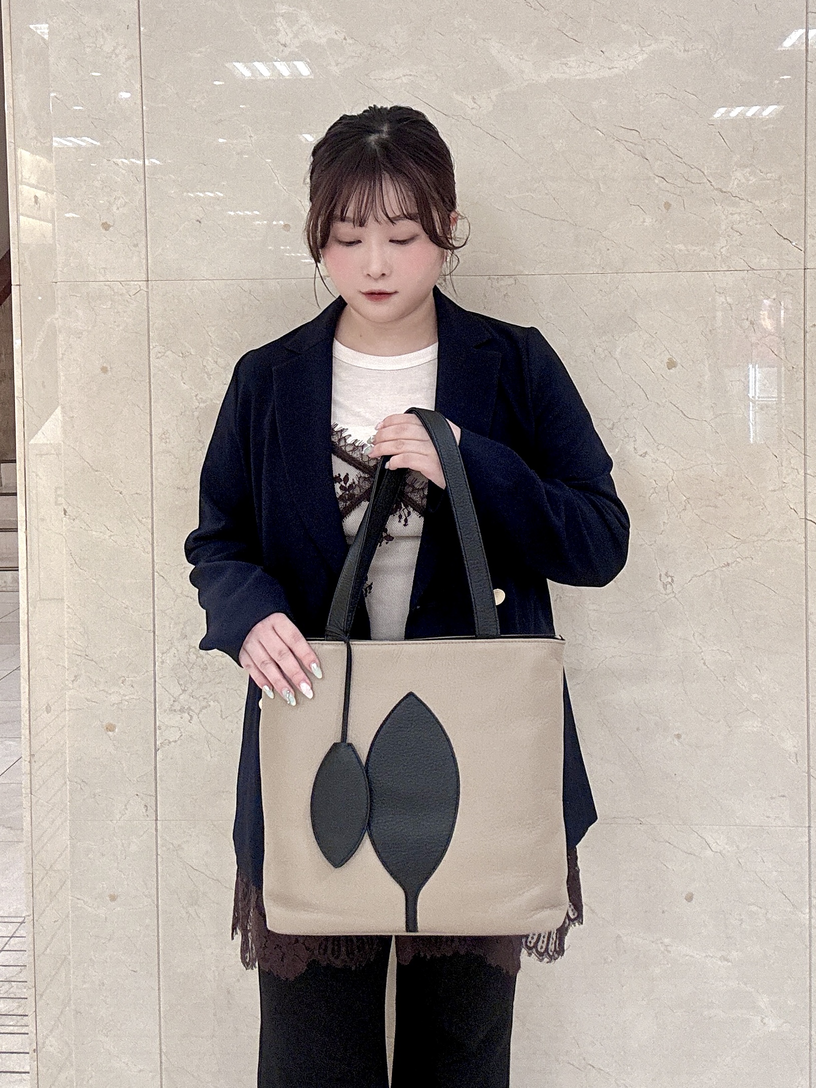 mさんの「HIROKO HAYASHI｜SONATA（ソナタ）トートバッグ」を使ったコーディネート
