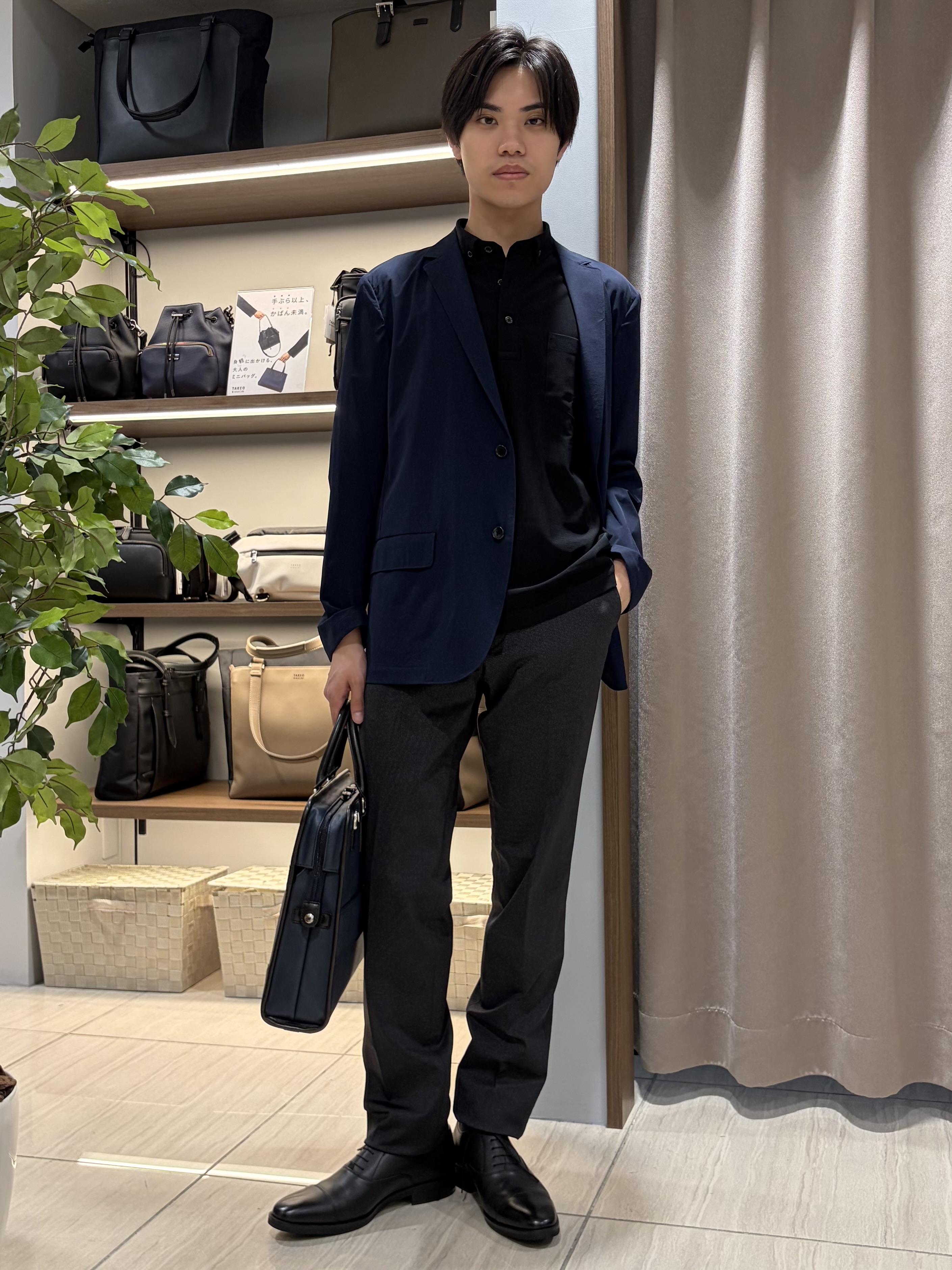 hiroさんの「TAKEO KIKUCHI｜3Dナイロン ジャケット」を使ったコーディネート