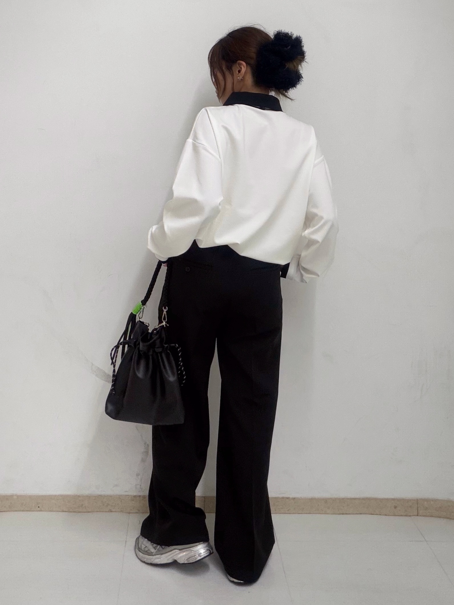 nori さんの「tk.TAKEO KIKUCHI｜襟配色ハーフジップポロシャツ」を使ったコーディネート