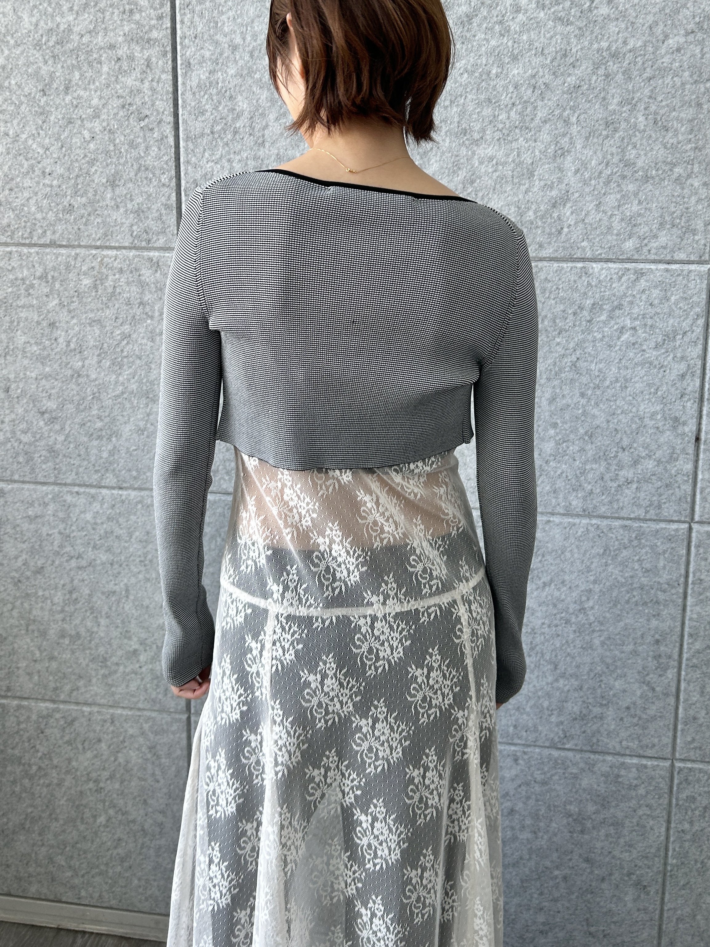 harunaさんの「CODE A｜UKI UKI＊CODE A｜veil lace dress」を使ったコーディネート