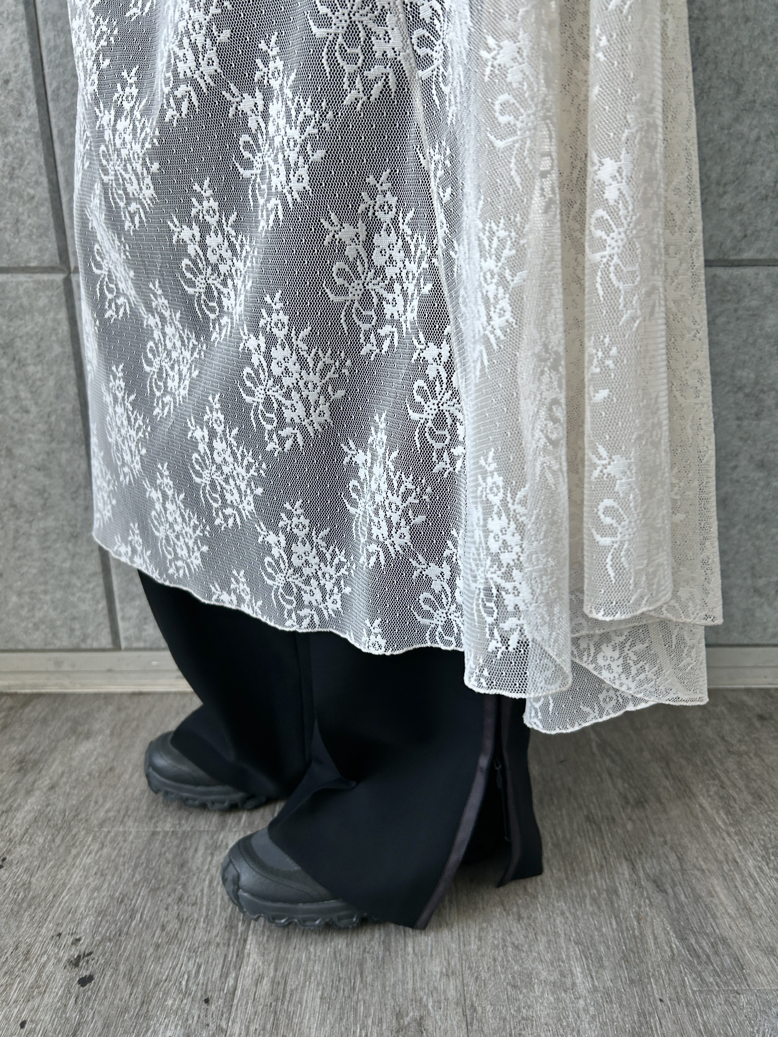 harunaさんの「CODE A｜UKI UKI＊CODE A｜veil lace dress」を使ったコーディネート