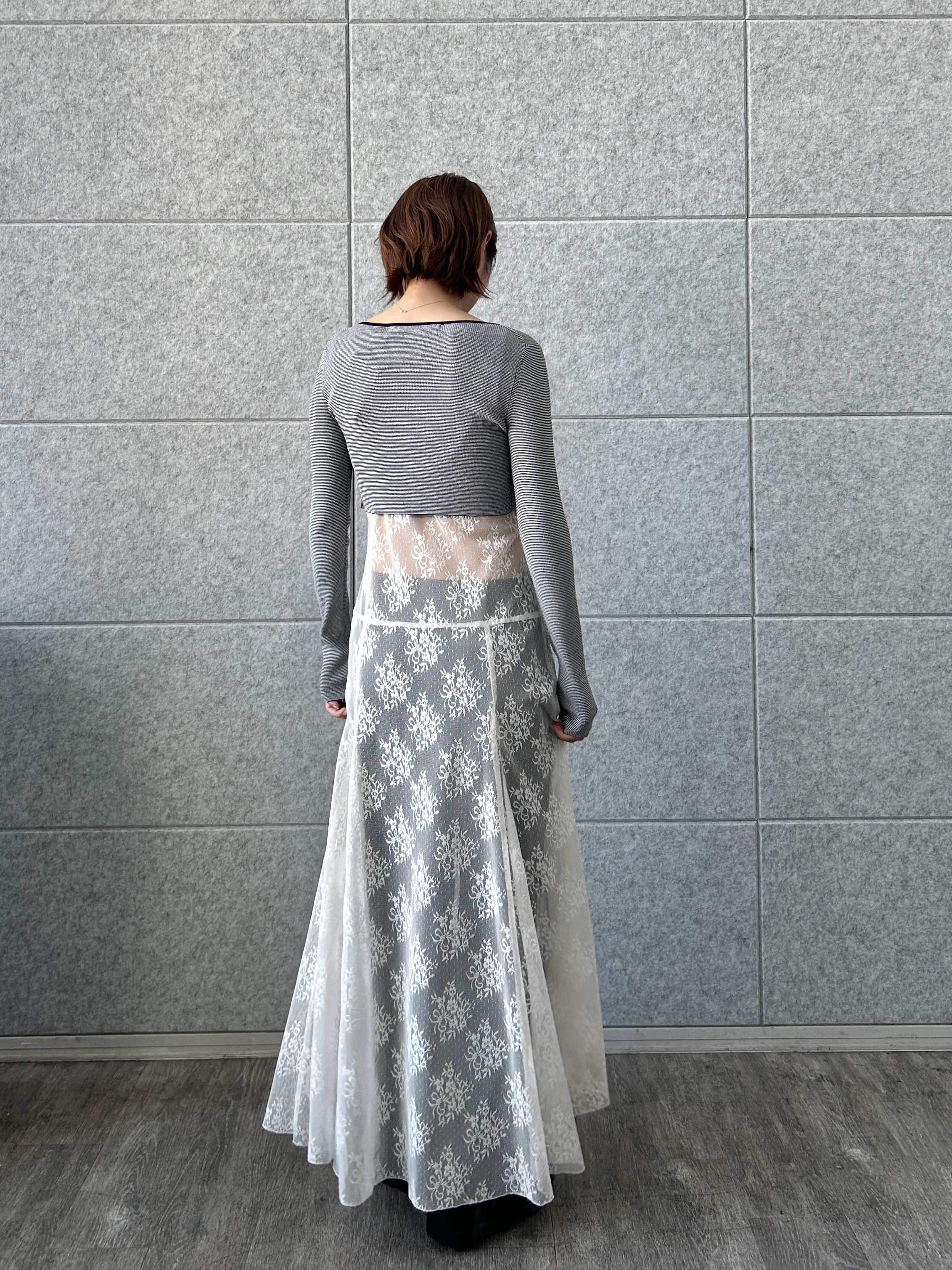 harunaさんの「CODE A｜UKI UKI＊CODE A｜veil lace dress」を使ったコーディネート