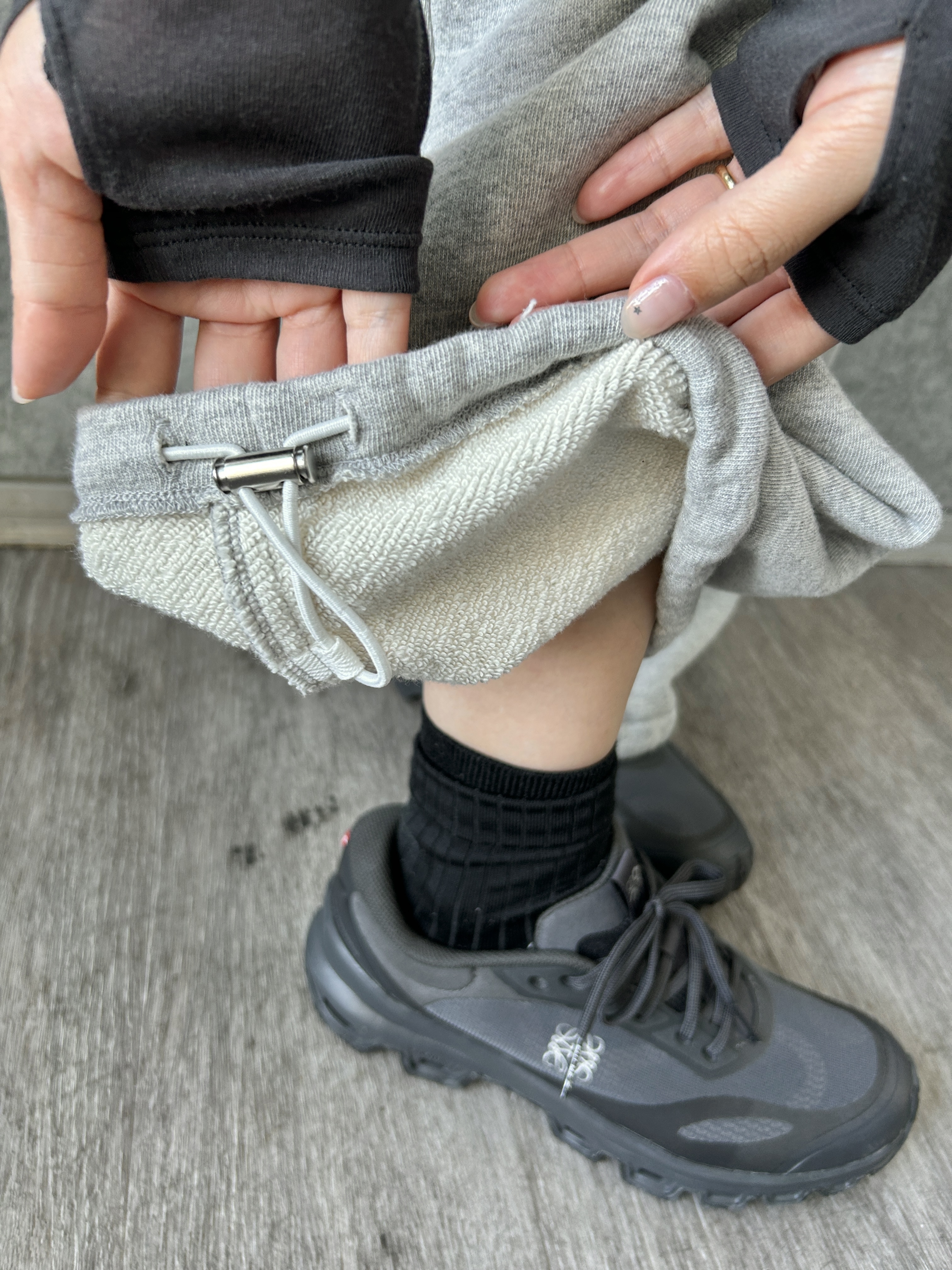 harunaさんの「CODE A｜【Re】sheer basic tee」を使ったコーディネート