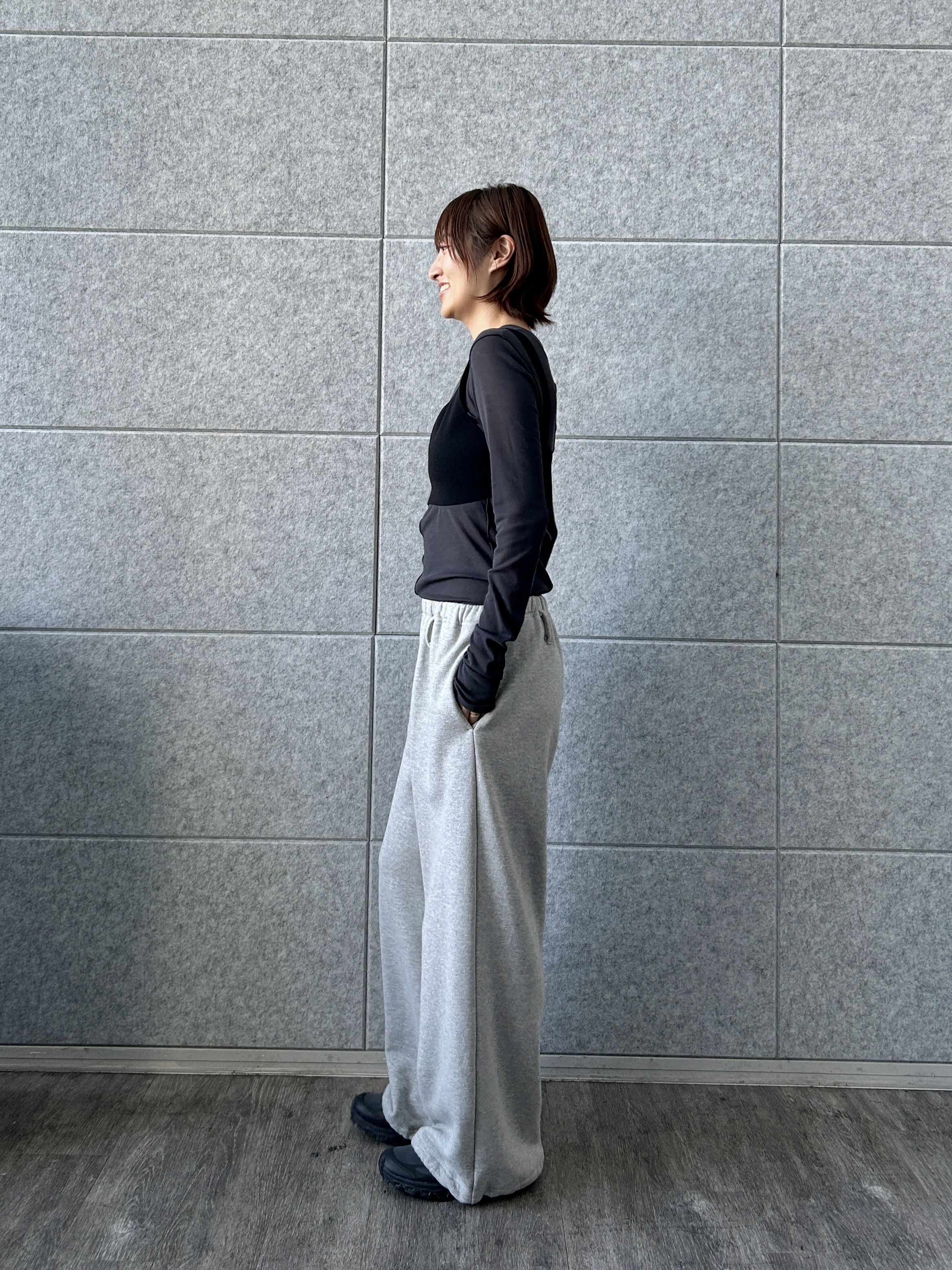 harunaさんの「CODE A｜【Re】sheer basic tee」を使ったコーディネート
