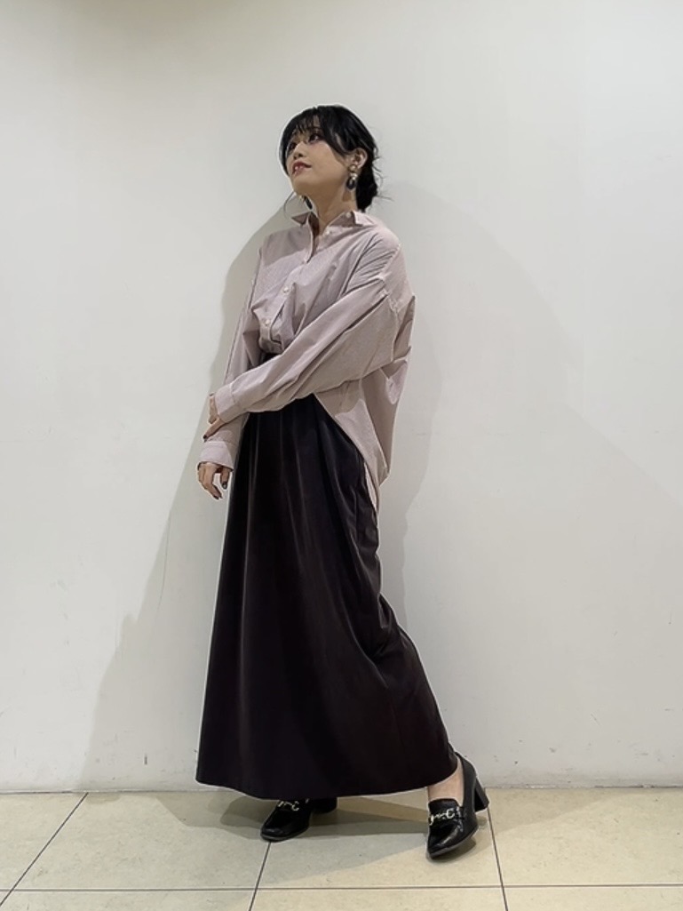 watanabeさんの「UNTITLED｜【洗える／UVケア／ベルト付】サッカー素材シャツ」を使ったコーディネート