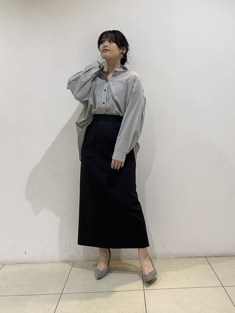 watanabeさんの「UNTITLED｜【洗える／UVケア／ベルト付】サッカー素材シャツ」を使ったコーディネート