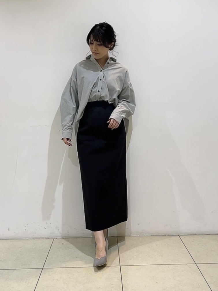 watanabeさんの「UNTITLED｜【洗える／UVケア／ベルト付】サッカー素材シャツ」を使ったコーディネート
