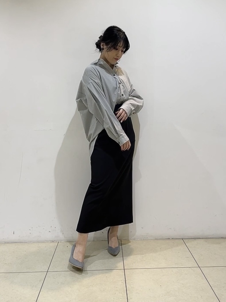 watanabeさんの「UNTITLED｜【洗える／UVケア／ベルト付】サッカー素材シャツ」を使ったコーディネート