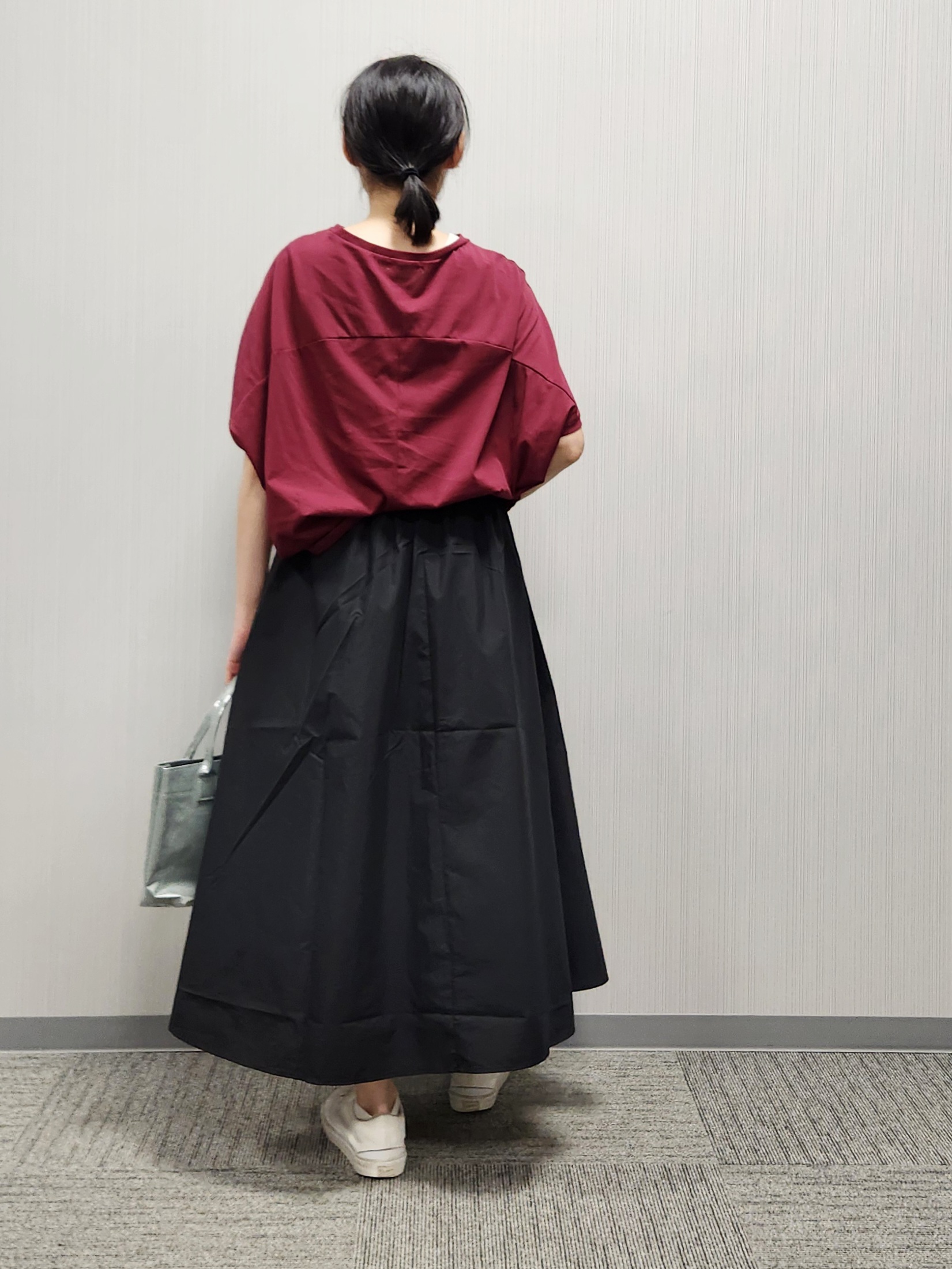 naraさんの「Dessin｜【汗シミ防止/UVカット】ドルマンスリーブ プルオーバー」を使ったコーディネート