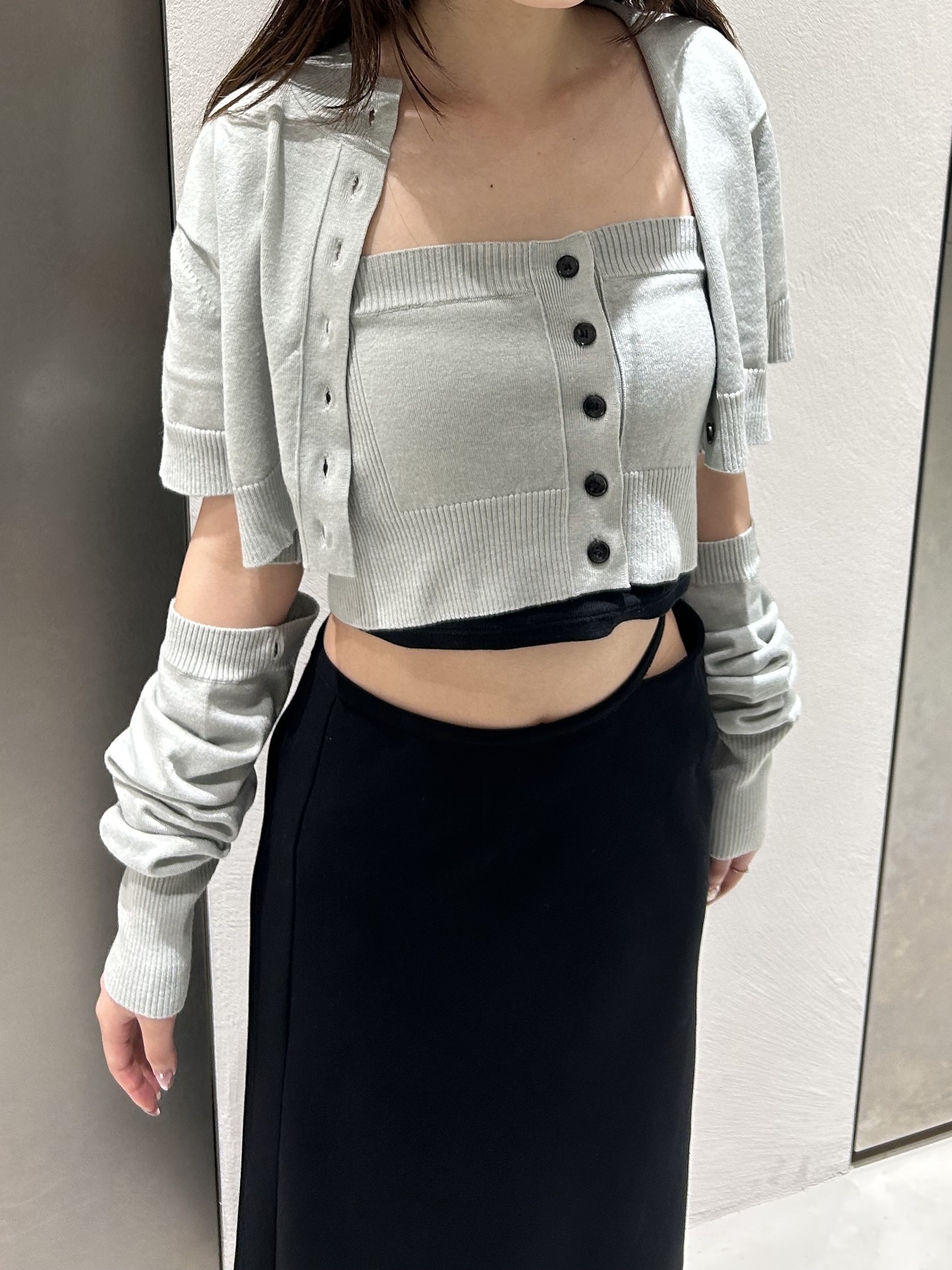 miniさんの「CODE A｜【Re】【Cup-in】bandeau bra top」を使ったコーディネート