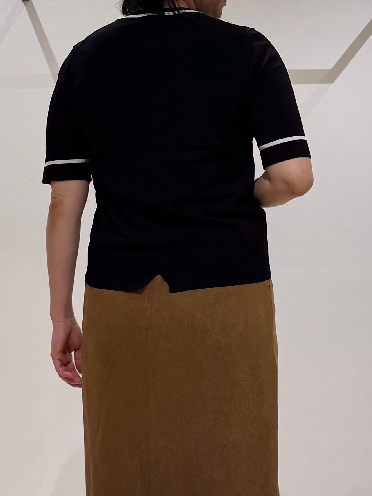 TOMOMIさんの「UNTITLED｜【アンサンブル可能/秋羽織り】コンパクトニットカーディガン」を使ったコーディネート