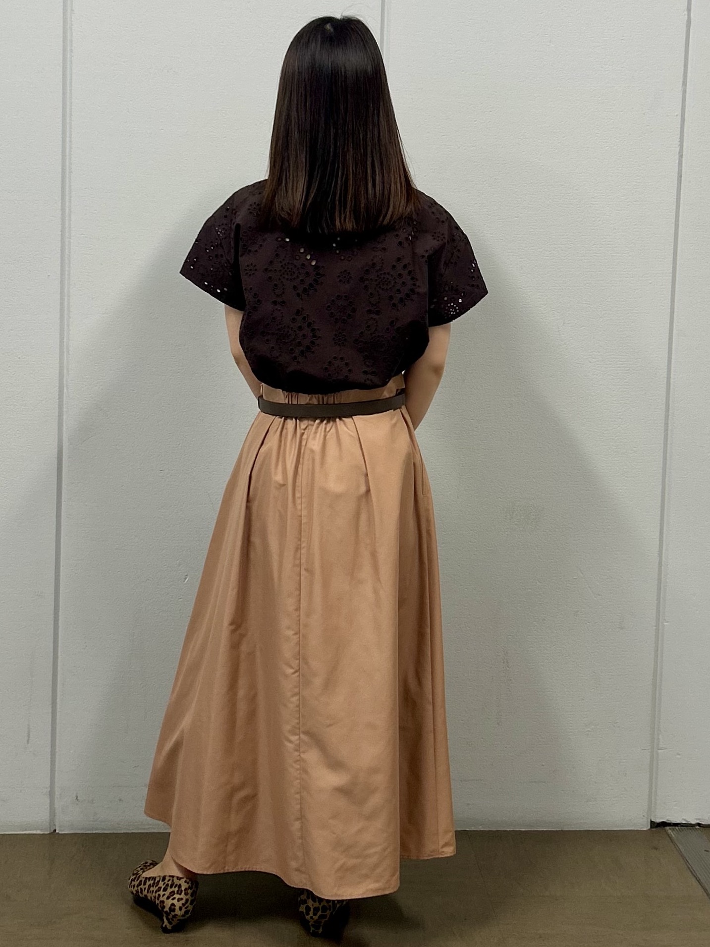 ゆうさんの「Reflect｜【通勤◎】カットワーク刺繍レース シャツブラウス」を使ったコーディネート