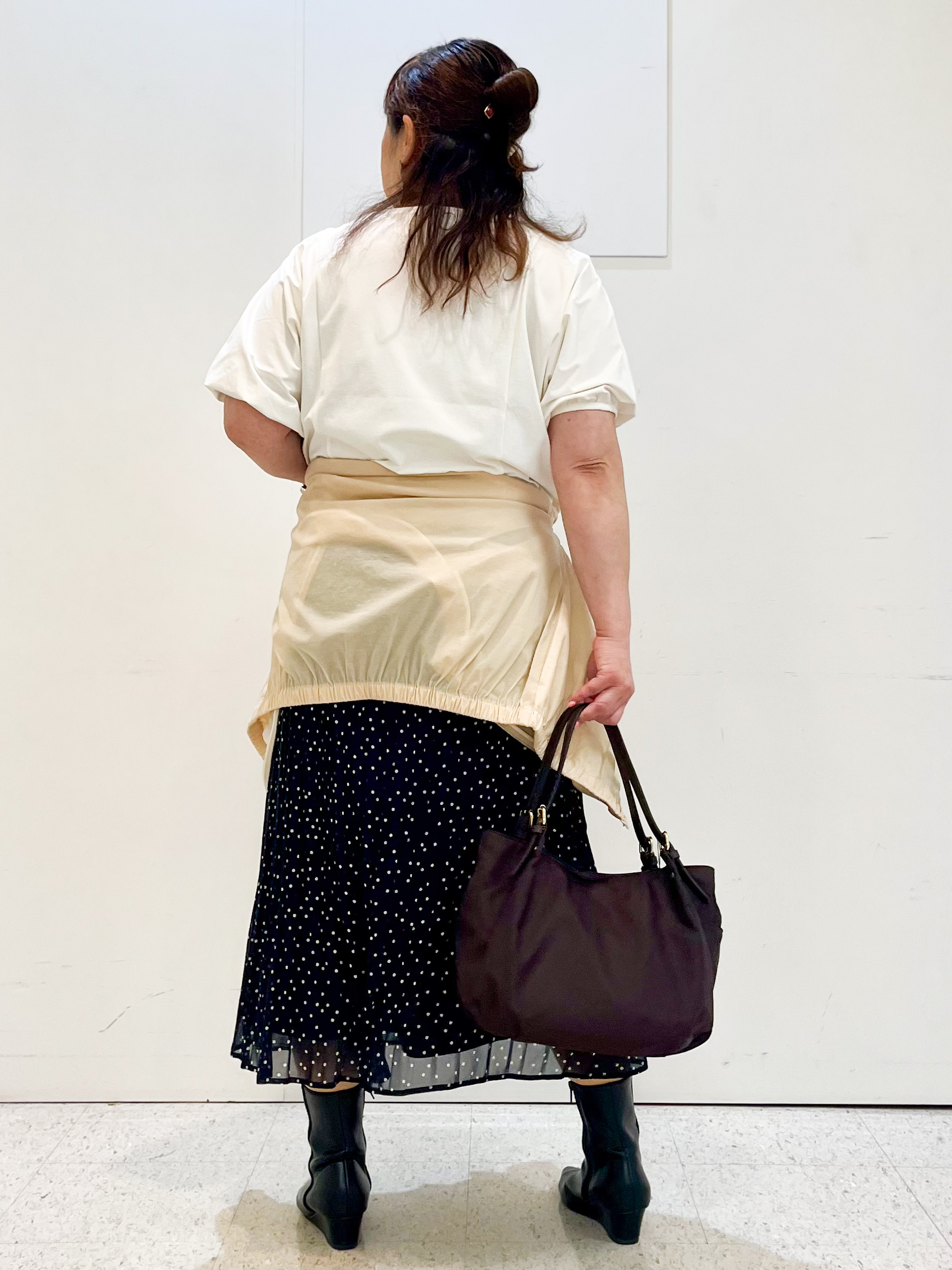 kimmyさんの「Reflect｜【UVカット／接触冷感／吸水速乾】ギャザースリーブカットソー」を使ったコーディネート