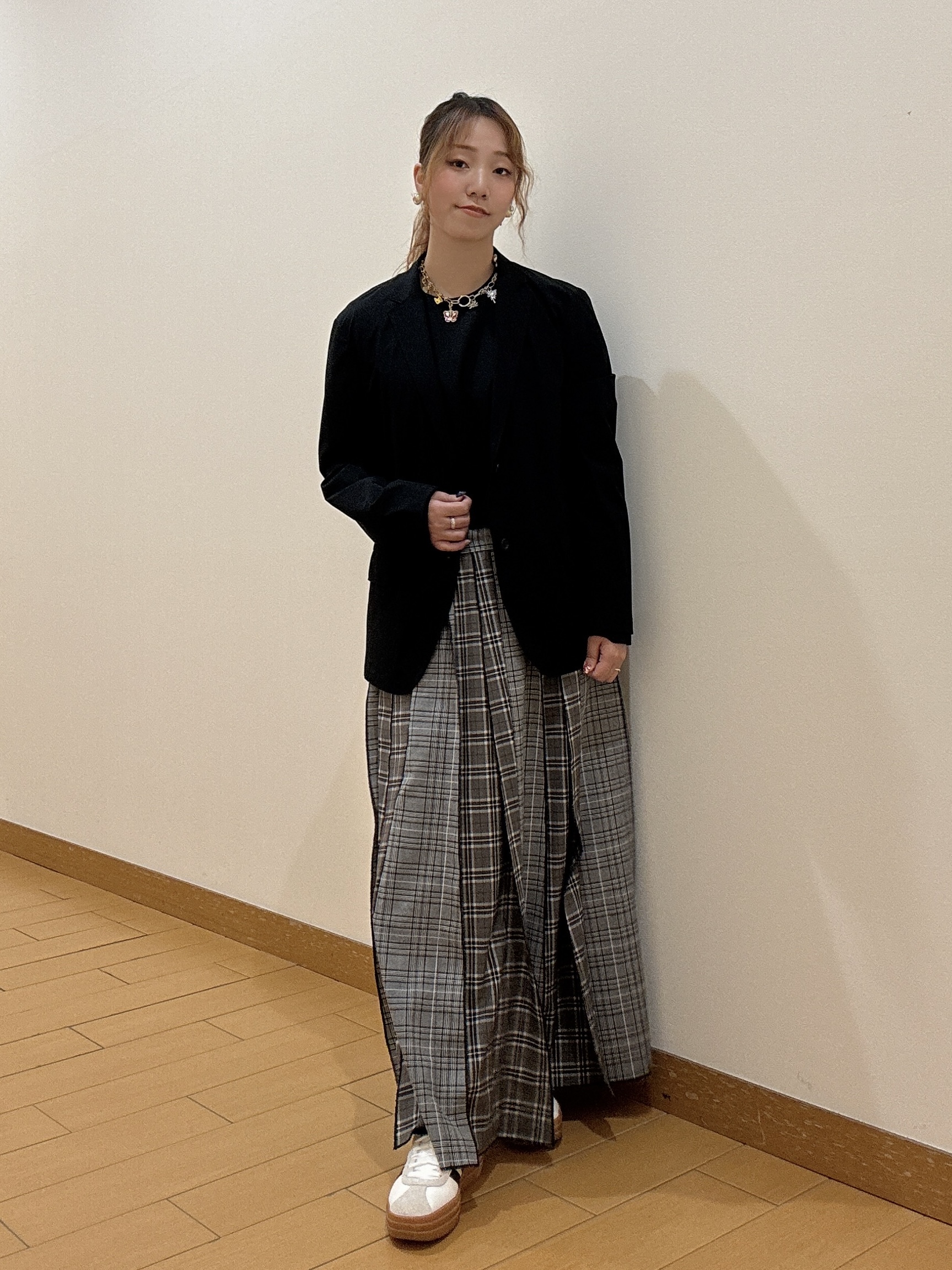 ヒナさんの「TAKEO KIKUCHI｜【BOWLER HAT LABEL】クールデオドラントジャージ ボーラーハットウォーカー ポケットT」を使ったコーディネート