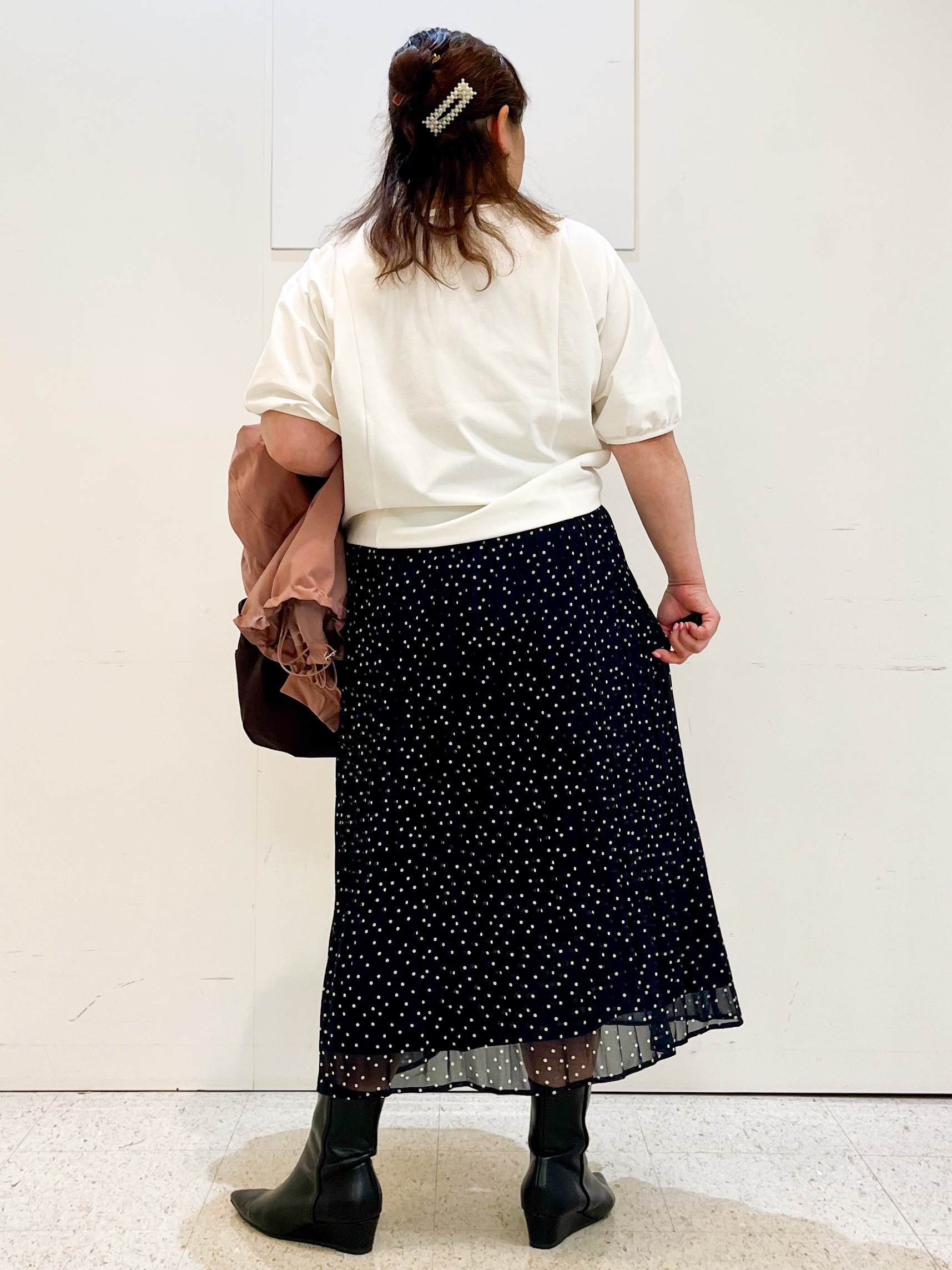 kimmyさんの「Reflect｜【UVカット／接触冷感／吸水速乾】ギャザースリーブカットソー」を使ったコーディネート
