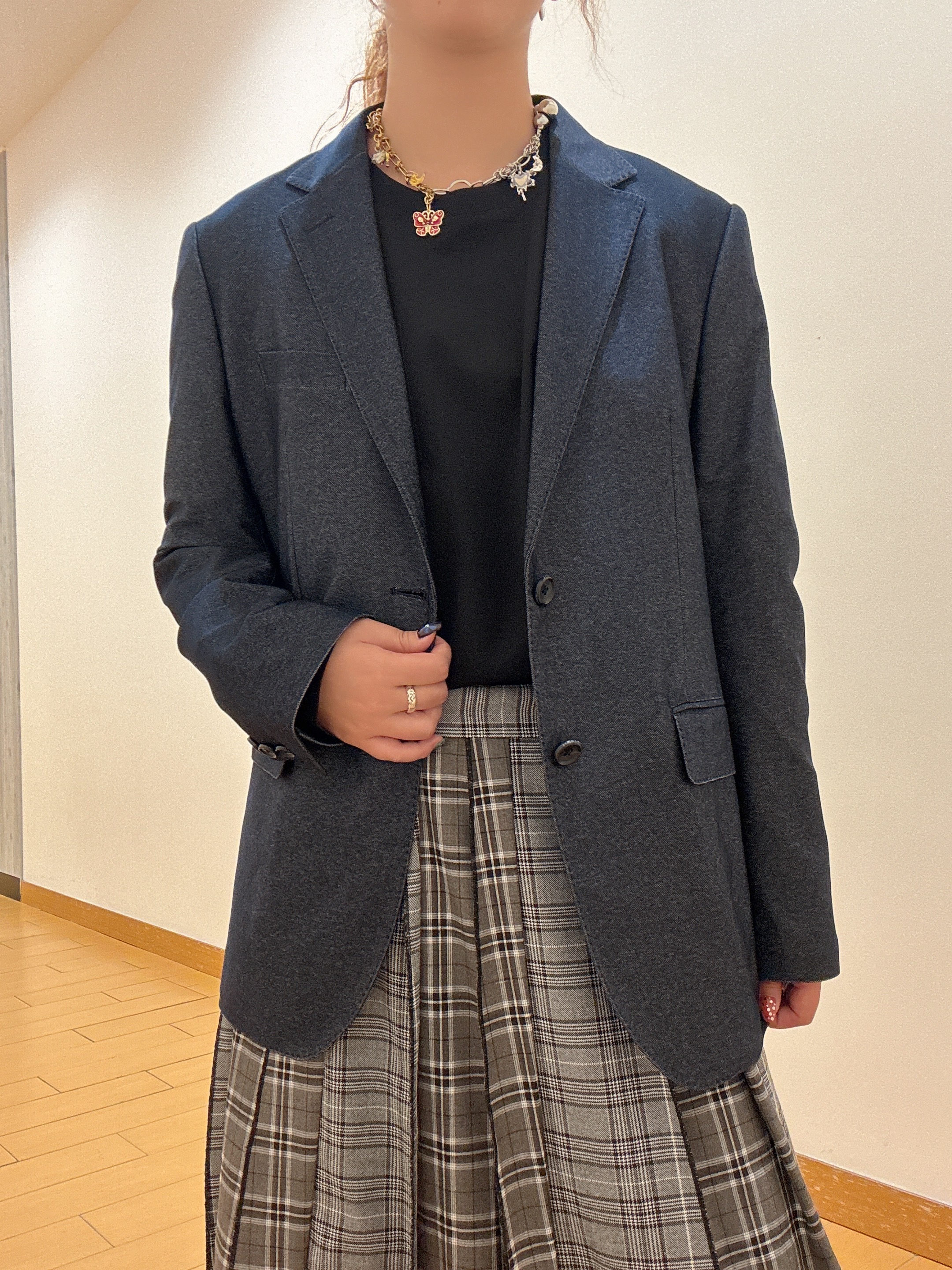 ヒナさんの「TAKEO KIKUCHI｜【BOWLER HAT LABEL】クールデオドラントジャージ ボーラーハットウォーカー ポケットT」を使ったコーディネート