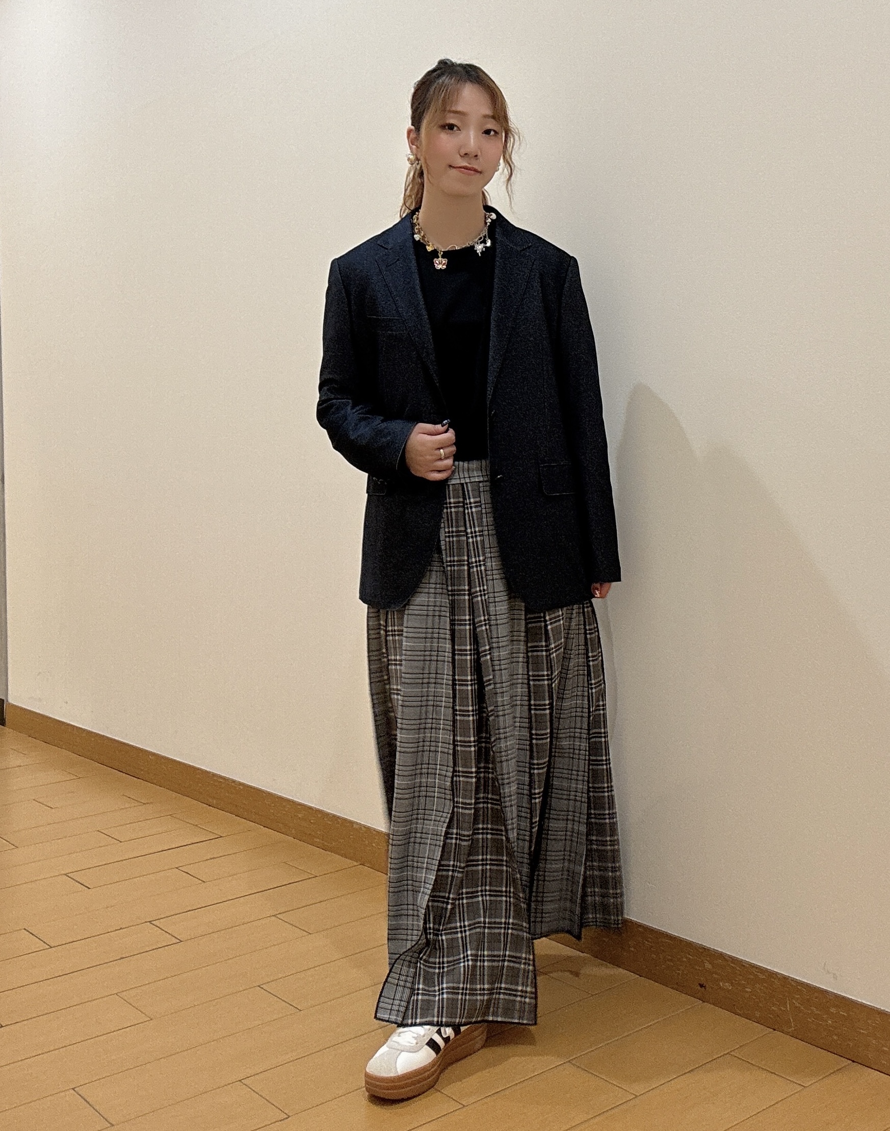 ヒナさんの「TAKEO KIKUCHI｜【BOWLER HAT LABEL】クールデオドラントジャージ ボーラーハットウォーカー ポケットT」を使ったコーディネート