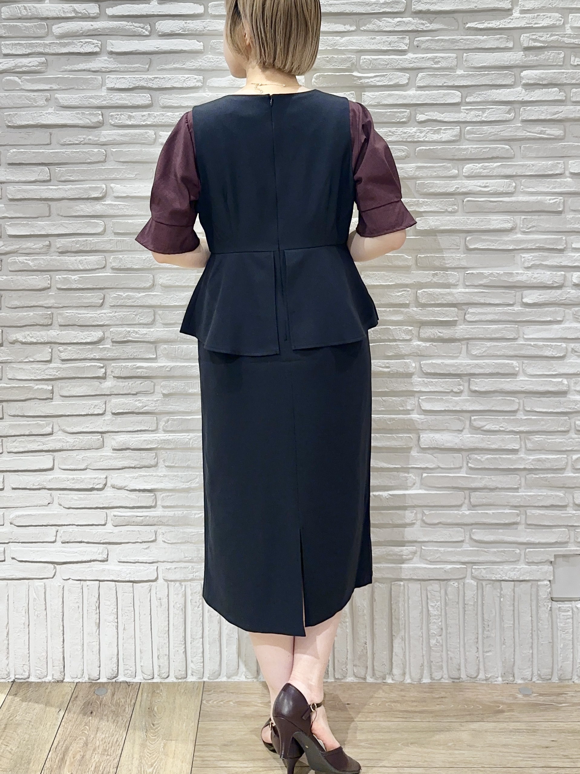 Hana...eさんの「index｜【接触冷感／吸水速乾】タックパフスリーブブラウス《防シワ／洗濯機OK／XS～3L／8col》」を使ったコーディネート