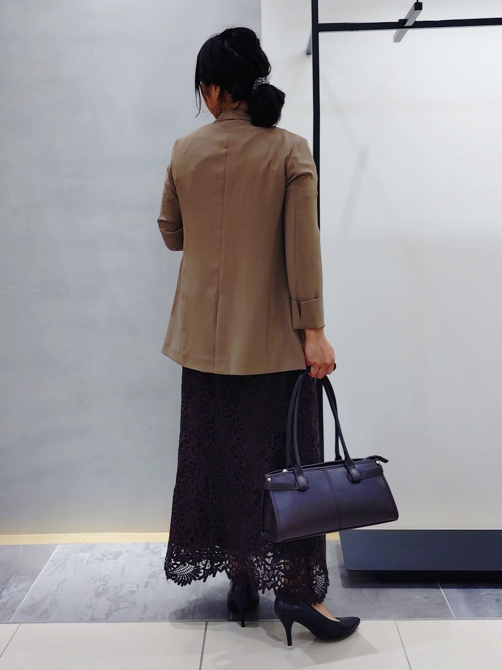 TOMOMIさんの「INDIVI｜【接触冷感/UVケア/着る日傘】ダブルジャケット」を使ったコーディネート