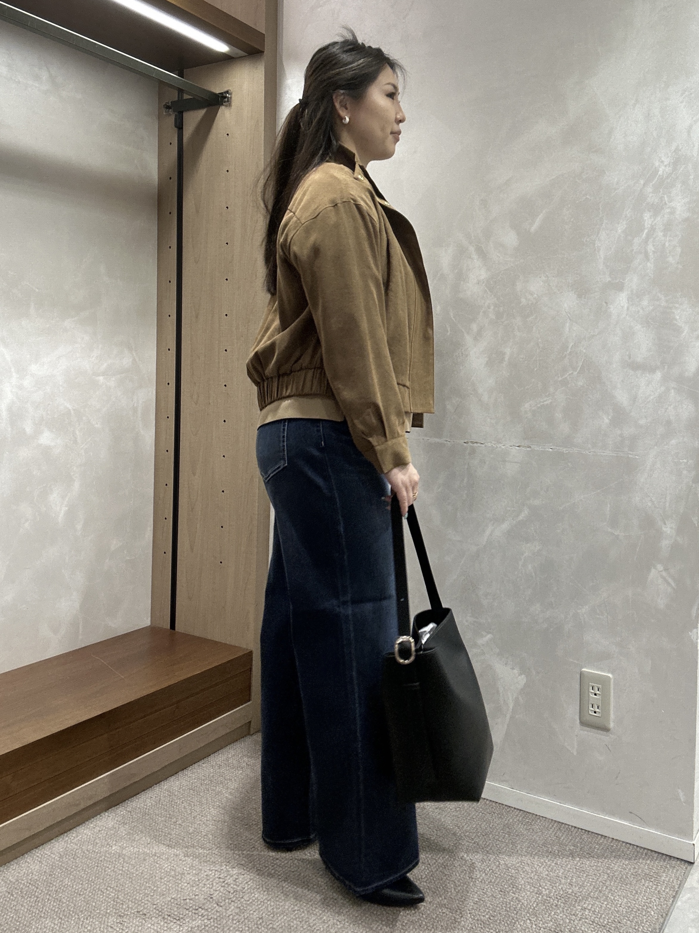 YURIさんの「UNTITLED｜【新色追加/人気デニム】MAKE&times;DENIM WIDE」を使ったコーディネート