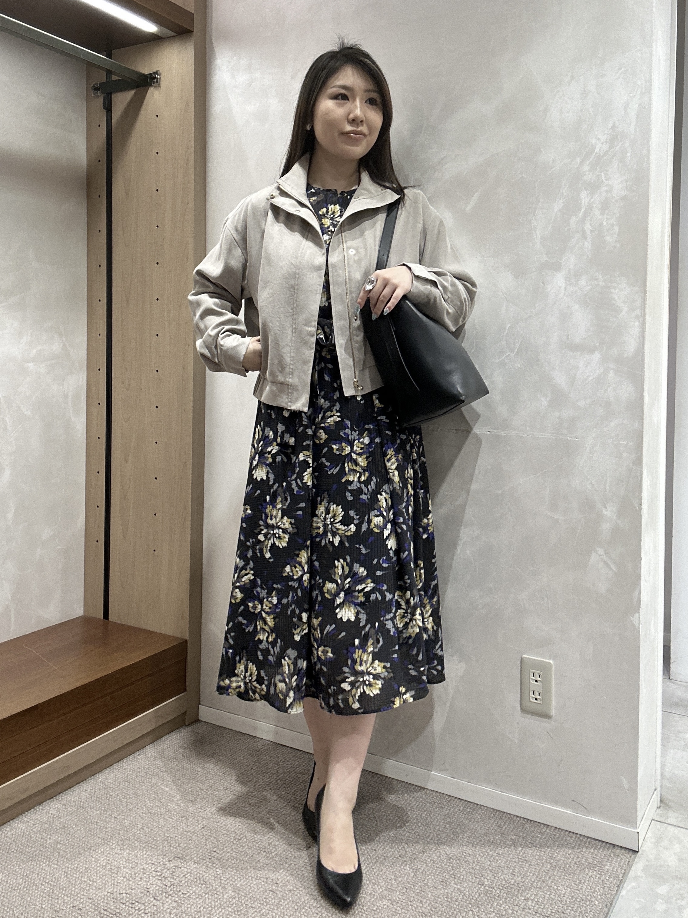 YURIさんの「UNTITLED｜スプリットレザーワンショルダー」を使ったコーディネート