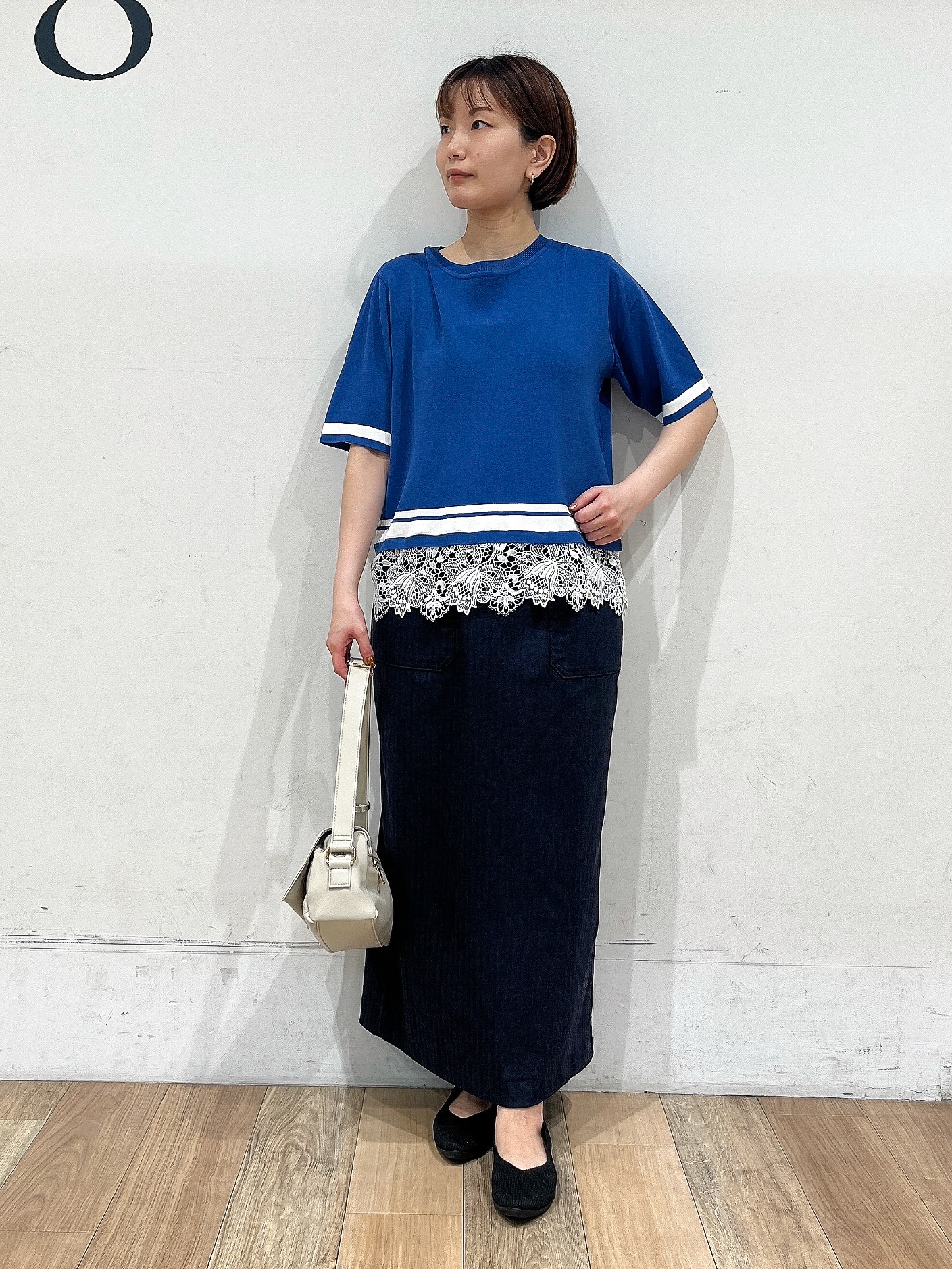 山さんさんの「grove｜シアーシャツカーディガン」を使ったコーディネート