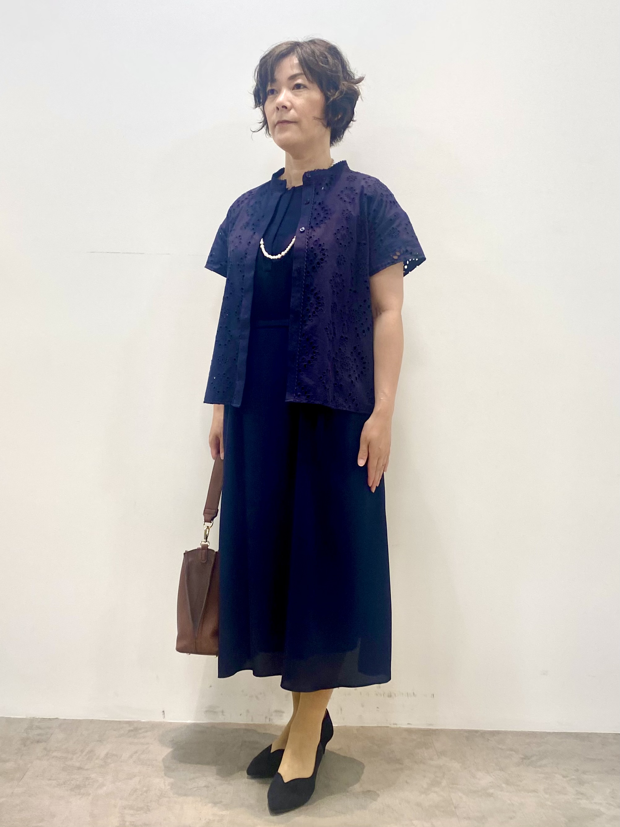 oharaさんの「Reflect｜【手洗い可】プリント柄ワンピース」を使ったコーディネート