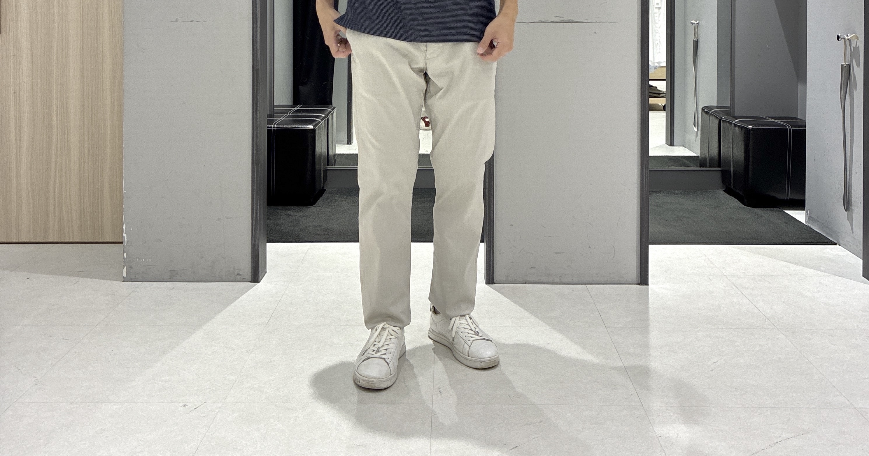 わいずみさんの「TAKEO KIKUCHI｜【抗菌防臭】ステイフレッシュ ポロシャツ」を使ったコーディネート