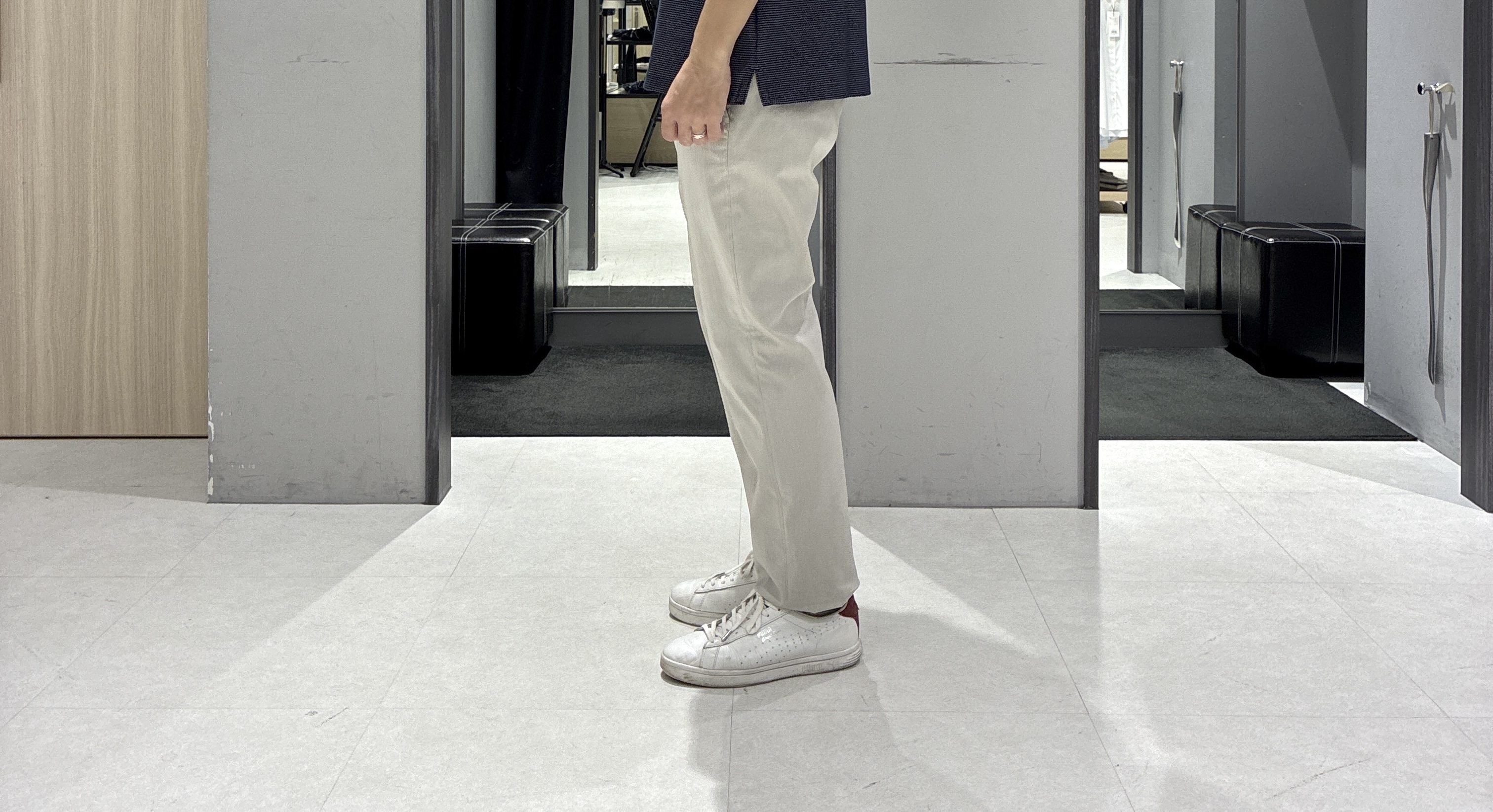わいずみさんの「TAKEO KIKUCHI｜【抗菌防臭】ステイフレッシュ ポロシャツ」を使ったコーディネート