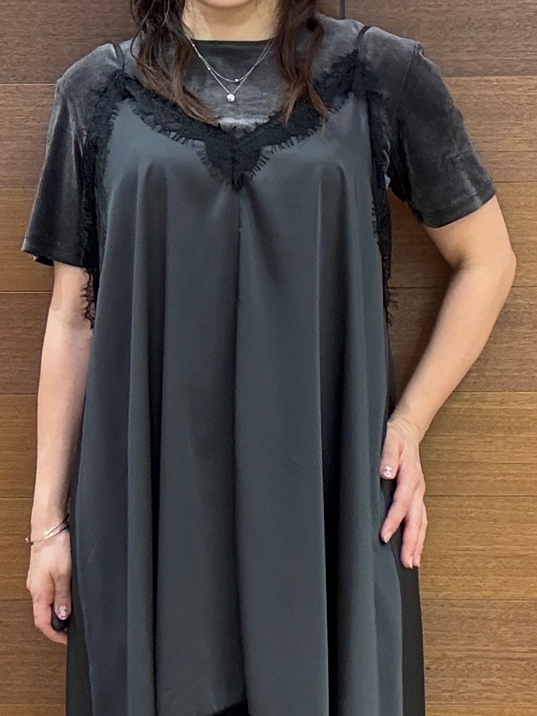 maichiさんの「OPAQUE.CLIP｜フロッキーチュールカットソー【洗濯機OK】」を使ったコーディネート