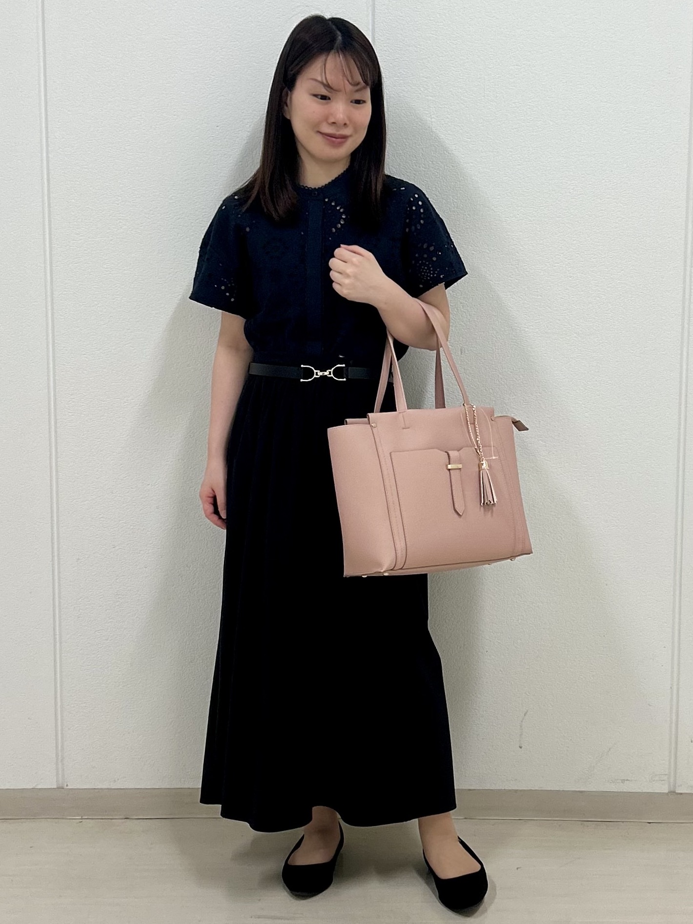 ゆうさんの「Reflect｜【通勤◎】カットワーク刺繍レース シャツブラウス」を使ったコーディネート