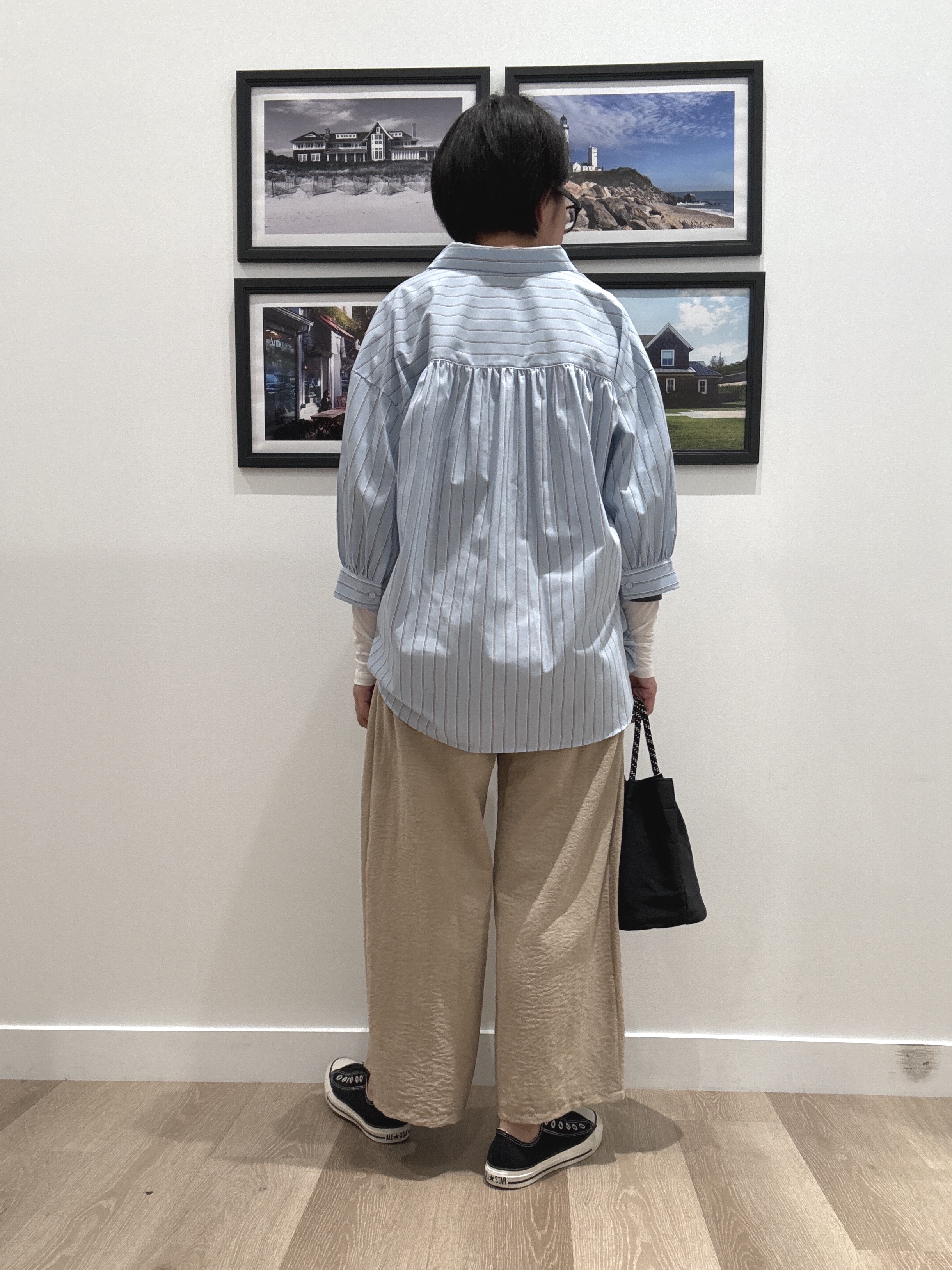 Naoさんの「Dessin｜【調温機能】シアーリブプルオーバー」を使ったコーディネート