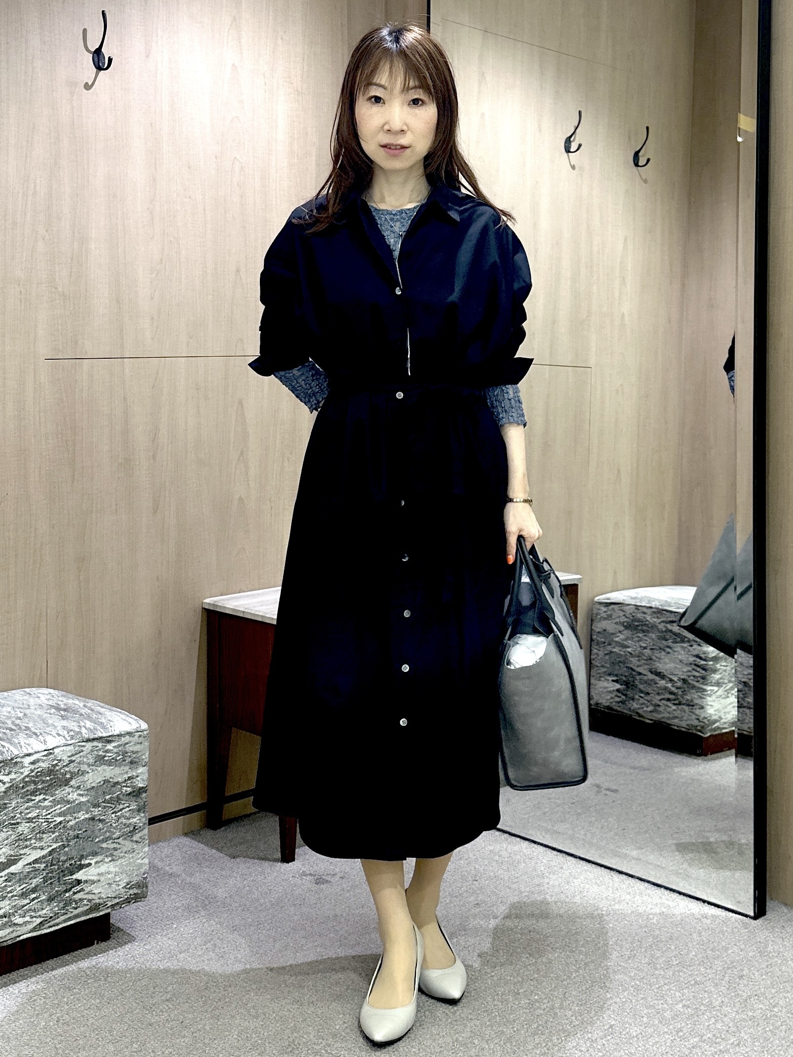 Miwaさんの「UNTITLED｜【羽織りのインナーに】レースプルオーバー」を使ったコーディネート